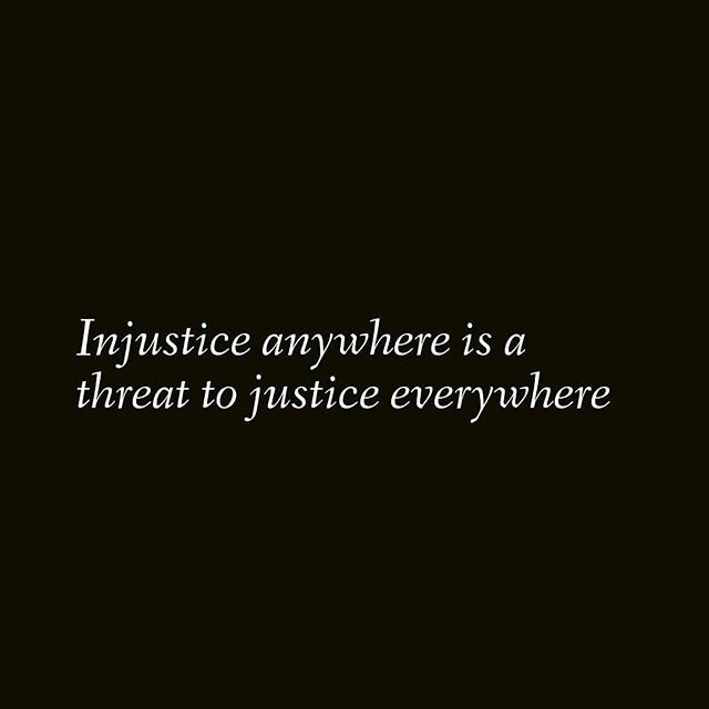Injustice anywhere is a threat to justice everywhere ~MLK 
#shutdownacademia