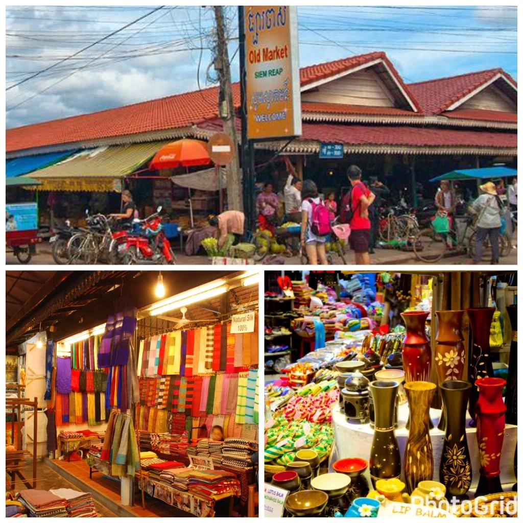 Shopping in Angkor Markets