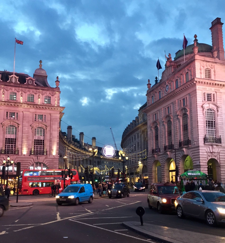 Regent Street and Piccadilly Circus