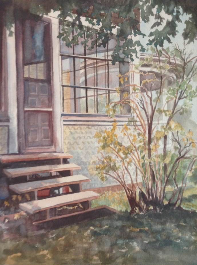 One of Mom’s watercolors