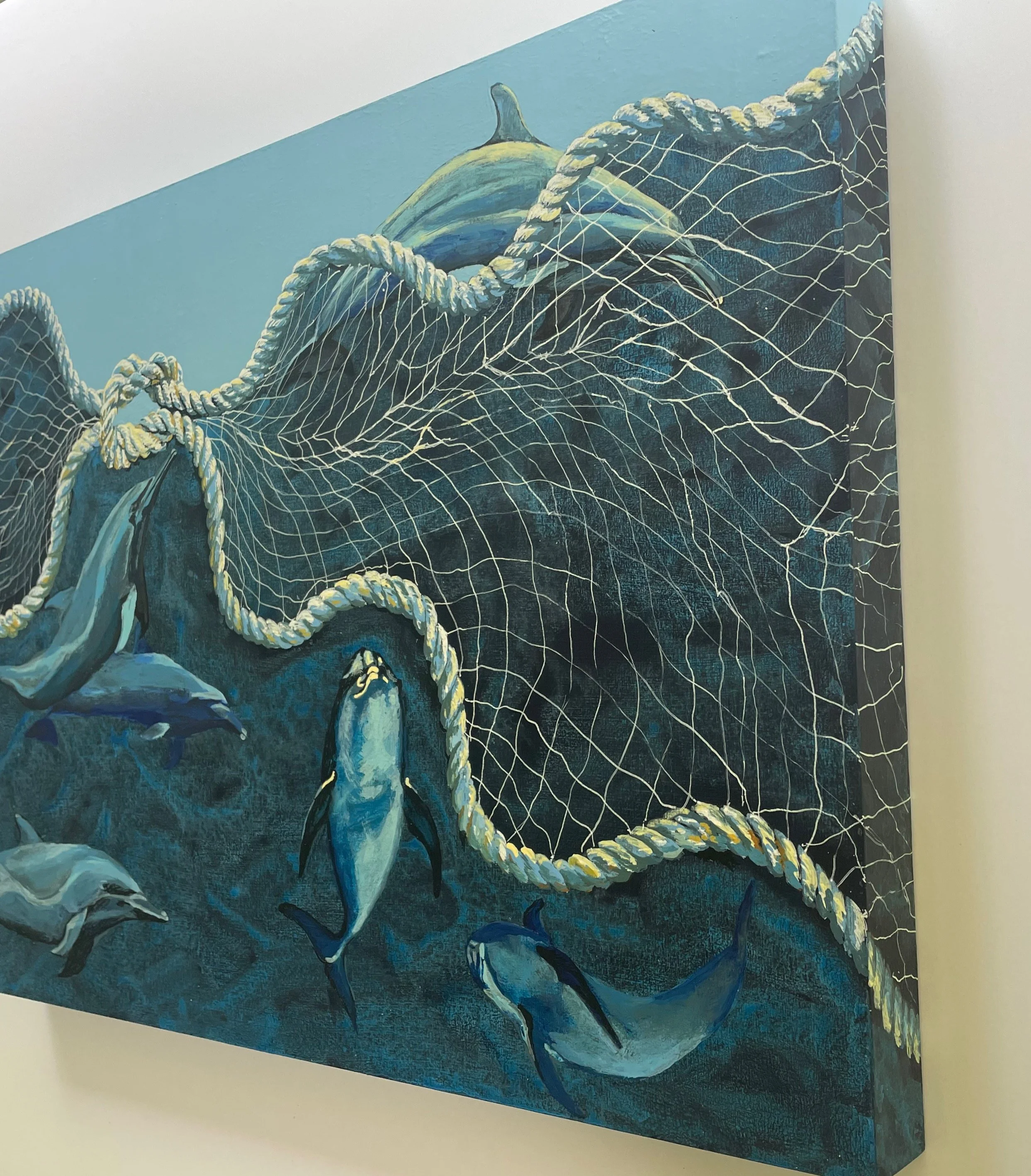 Message from the Dolphins (side view)