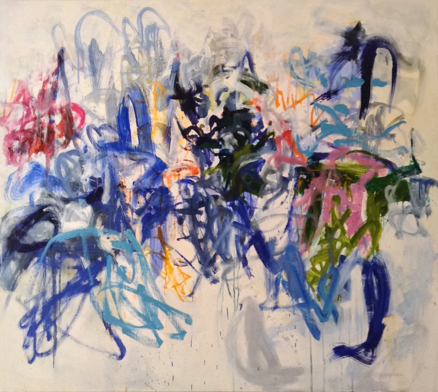 LOBELIA 48 x 54 oil on canvas SOLD
