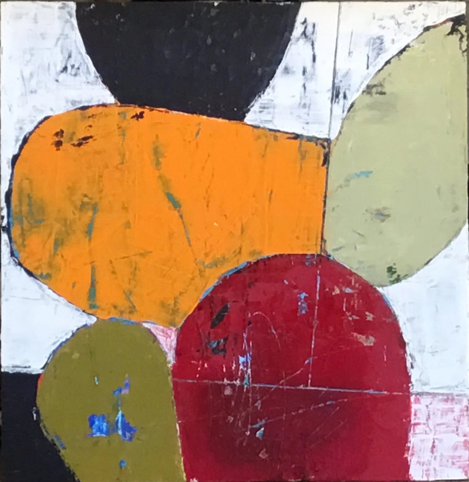 IF THAT”S WHAT YOU WANT IT TO BE 12 x 12 mixed media on wood panel SOLD