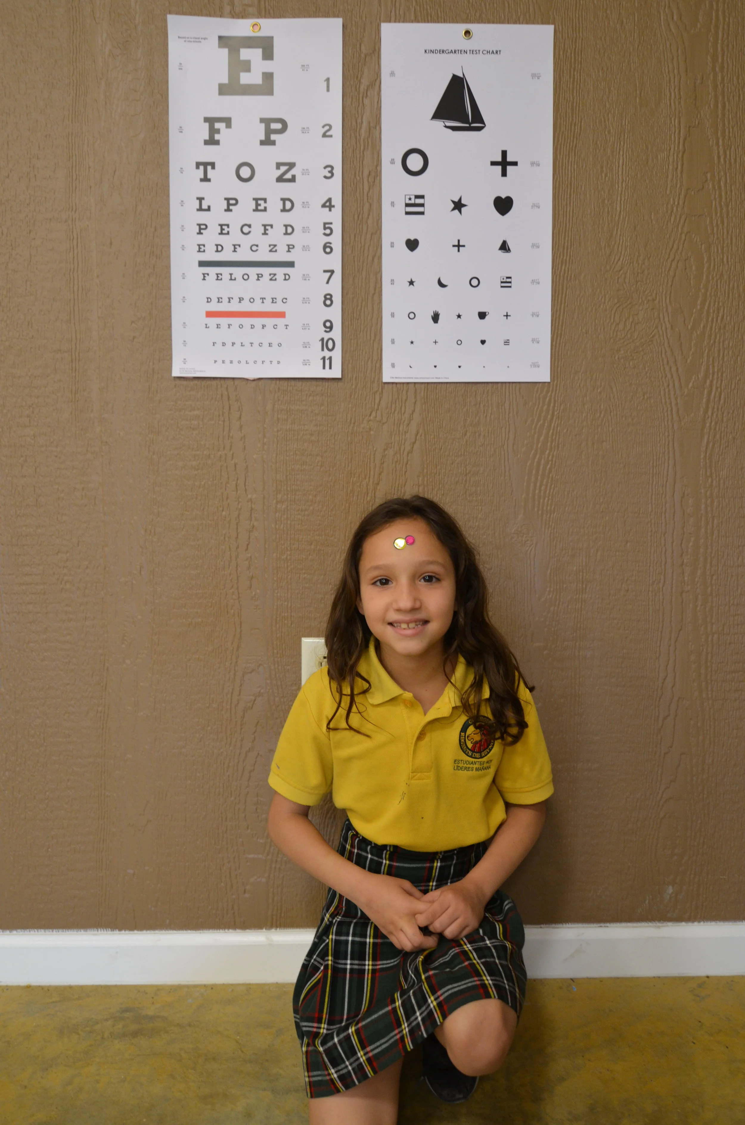  Which eye chart do YOU want to use? 