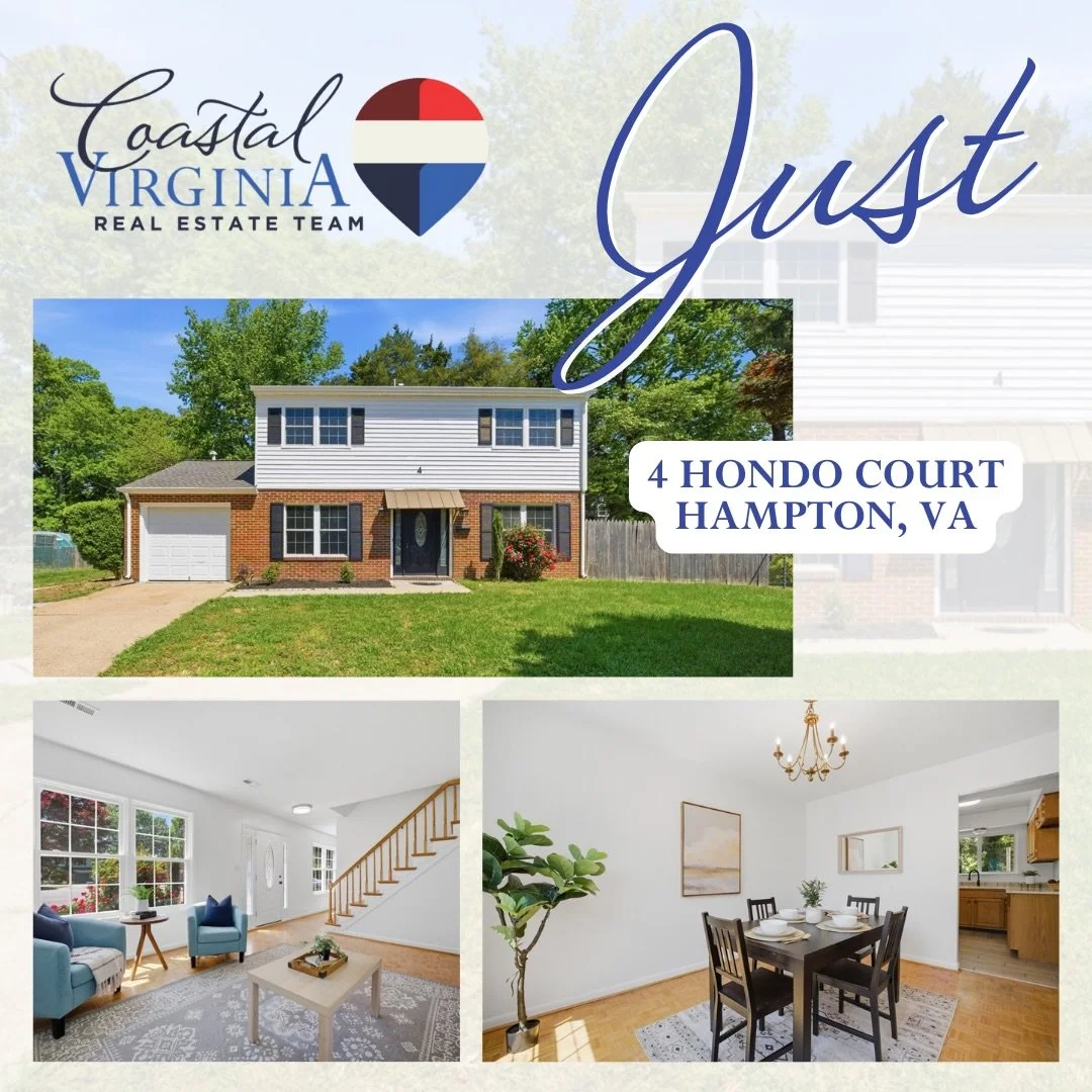 🏡 Charming Home in Foxbridge with Spacious Backyard
4 Bedrooms | 1 Full Bathroom | 2 Half Bathrooms | 1,750 sqft

Welcome home to this adorable property in the desirable Foxbridge area of Hampton, offering both comfort and convenience. Inside, you&r