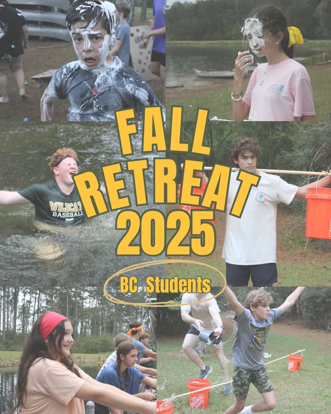 Fall retreat is a little under a month away (November 14-16). Registration is halfway full!!! Make sure to sign up before all of the spots are full! Use the link in the bio.