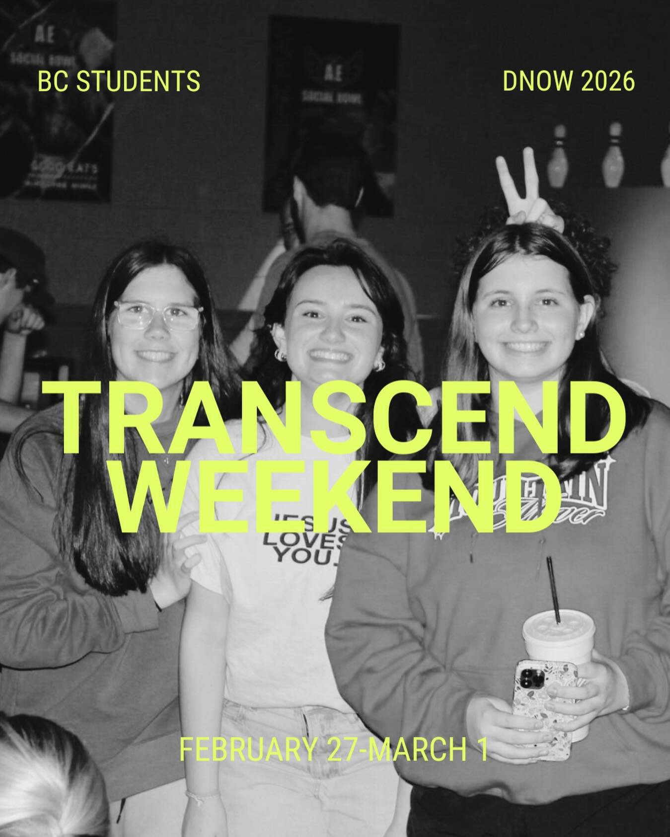 DNOW 2026 is coming up soon! Like really soon. Join us on February 27-March 1 for an awesome time together as a youth group. It is going to look a little different this year, but we are still so excited for the weekend!