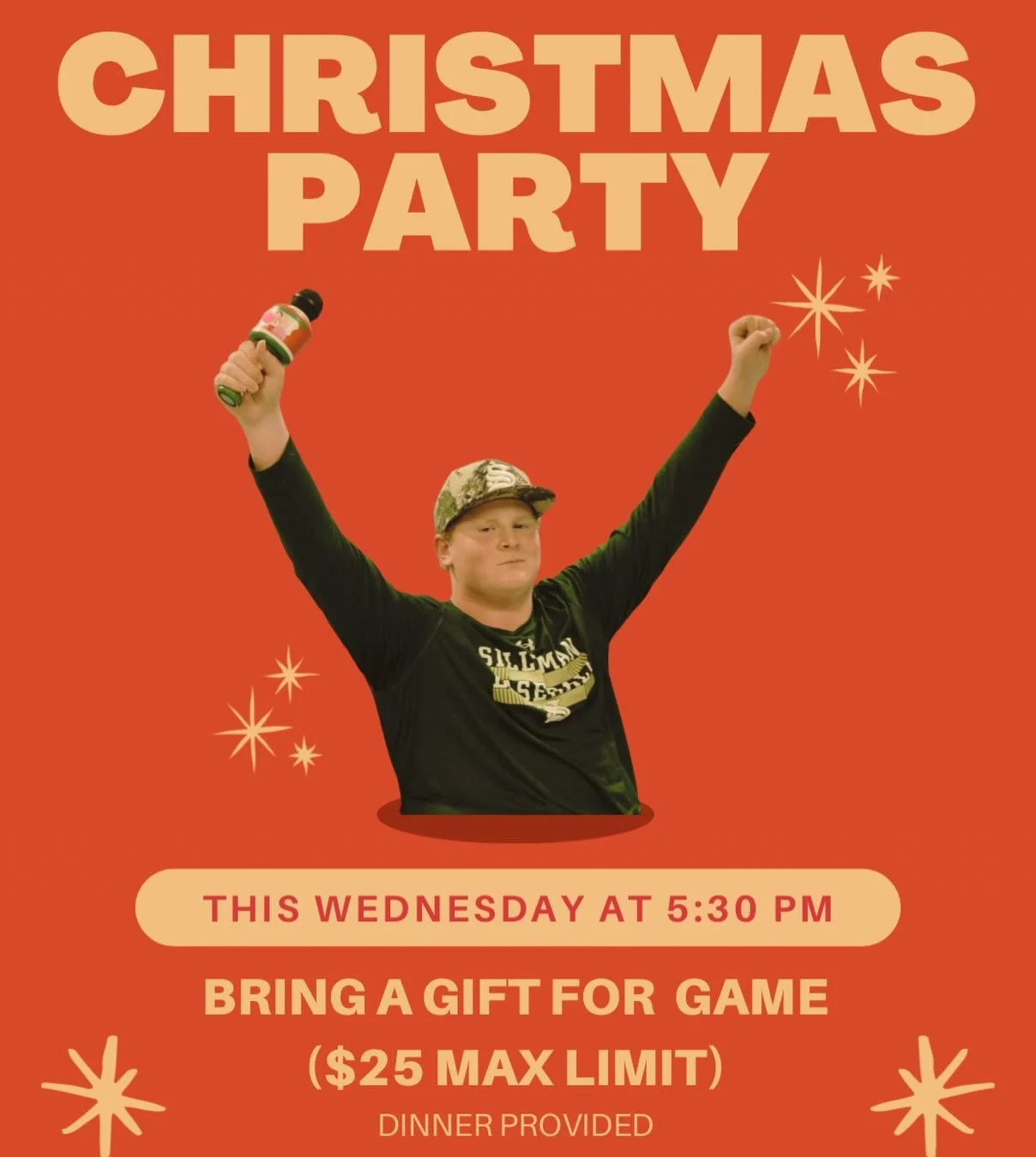 Take a break from studying for finals, and join us TOMORROW for our Christmas party! We will have games and dinner. Don&rsquo;t forget to bring a gift that is under $25 for a gift exchange!