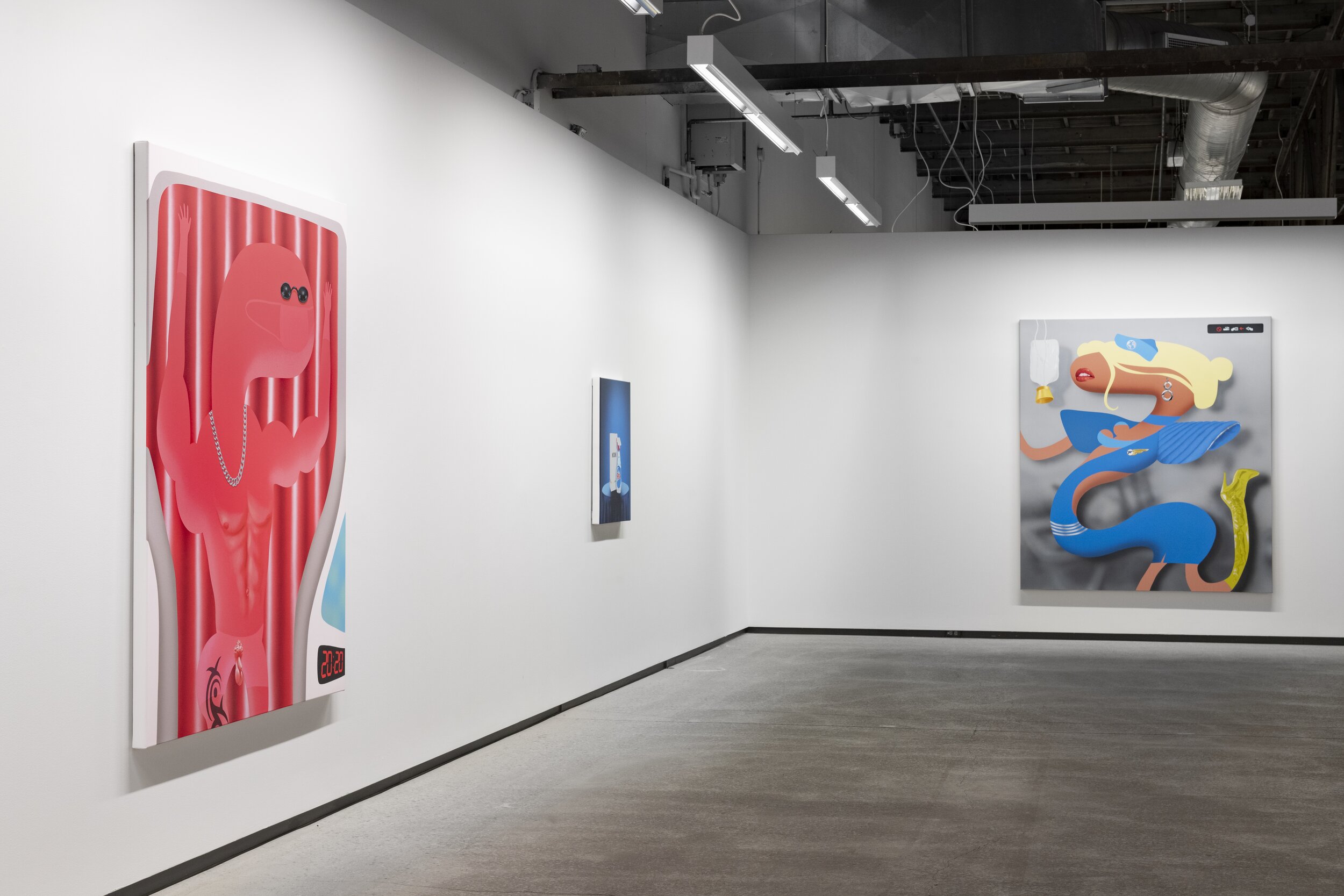 'Souvenir' at Division Galerie, Canada ('Accelerator', 'So Fresh' and 'Bon Voyage')