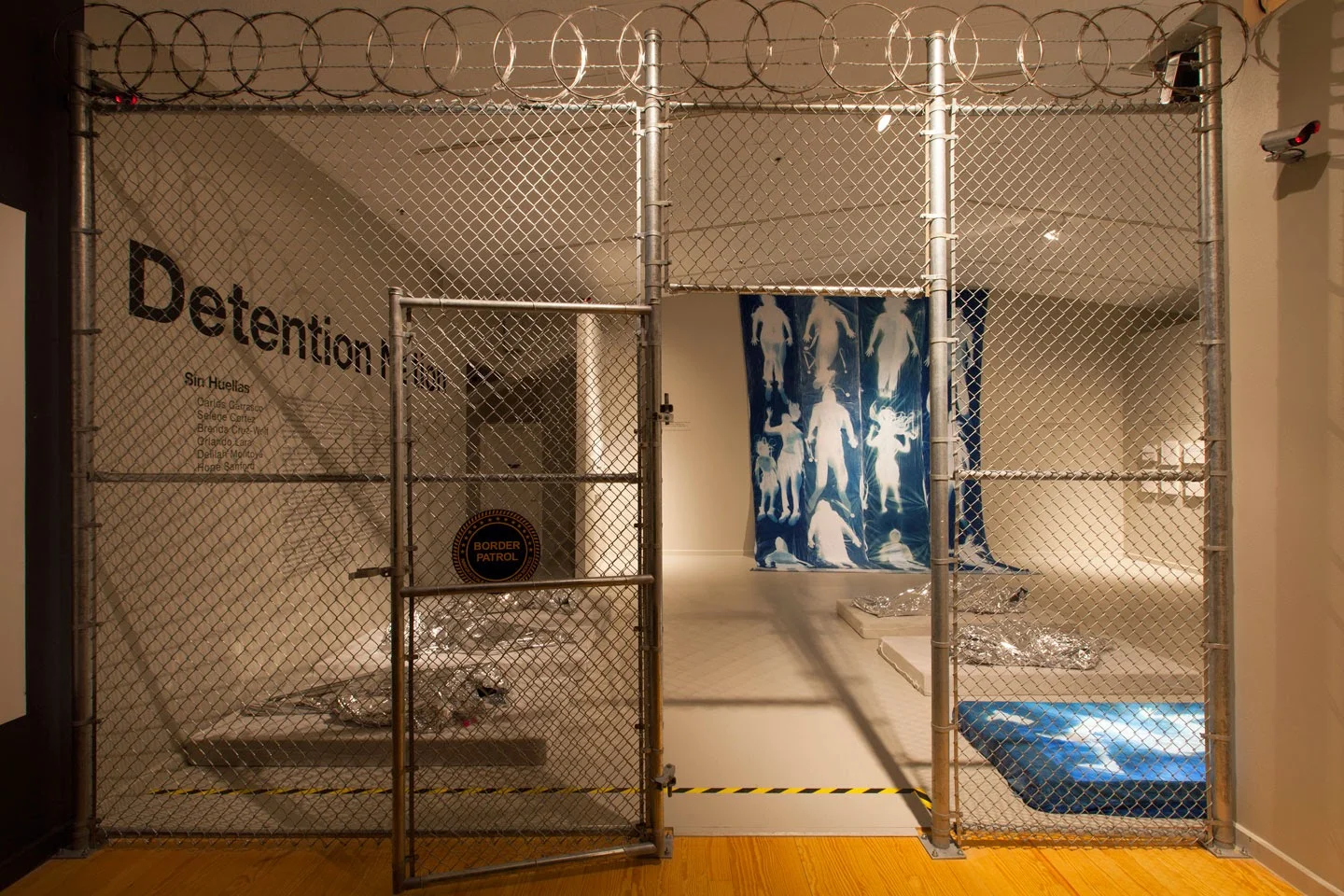 Sin Huellas (Without Fingerprints), “Detention Nation”, 2014, Installation at STATION museum