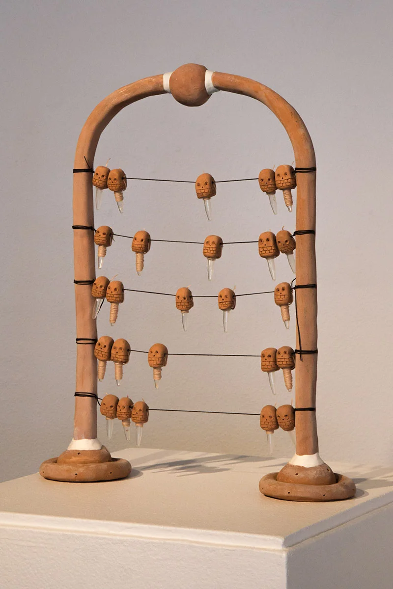 DNA storage ceramic abacus