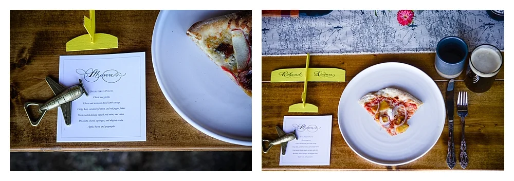 Amelia Earhart Vintage Hangar Wedding Table Setting Brick Oven Pizza Details .jpg
