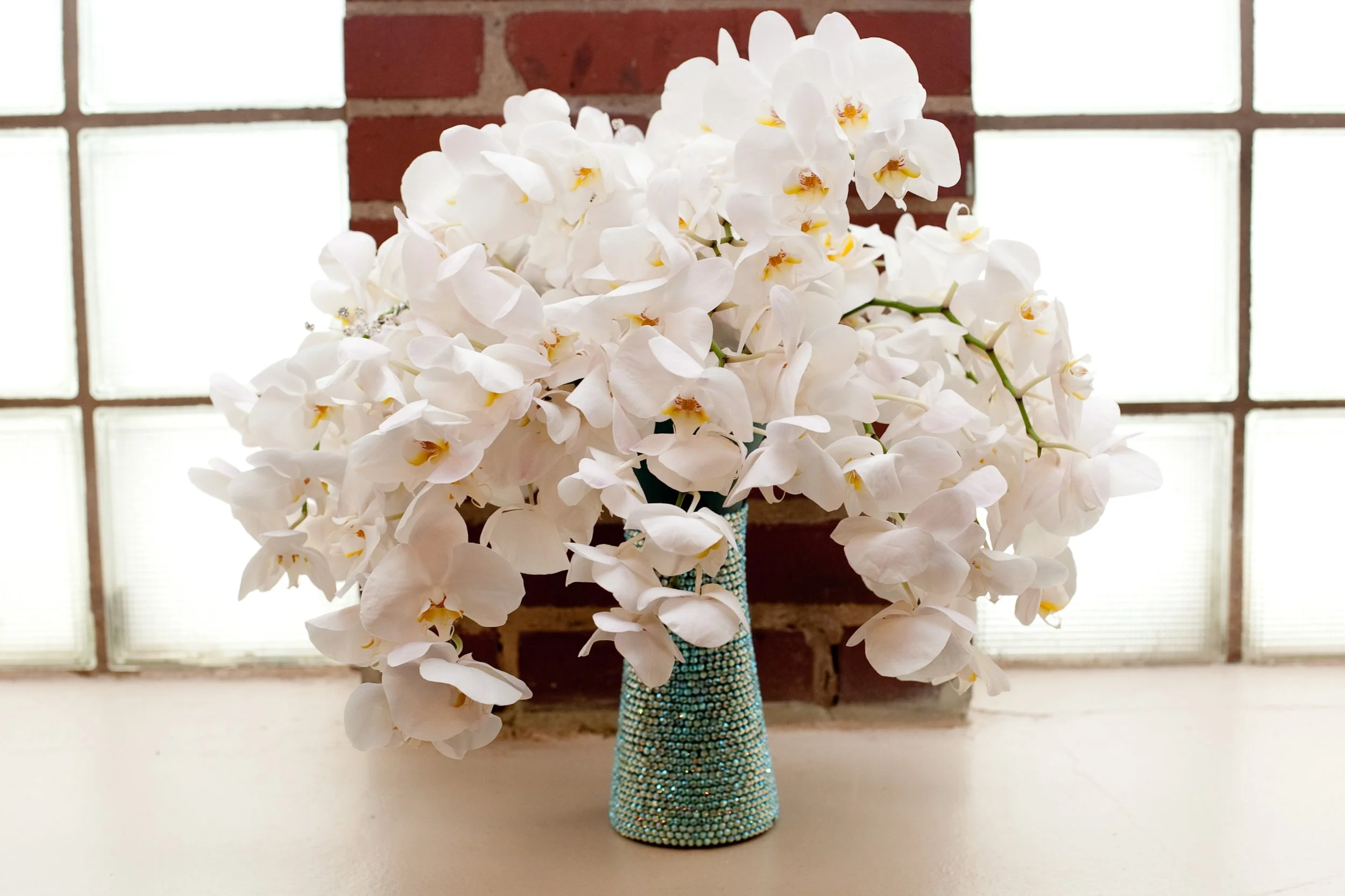 Custom Container & Custom Wedding Bouquet.JPG