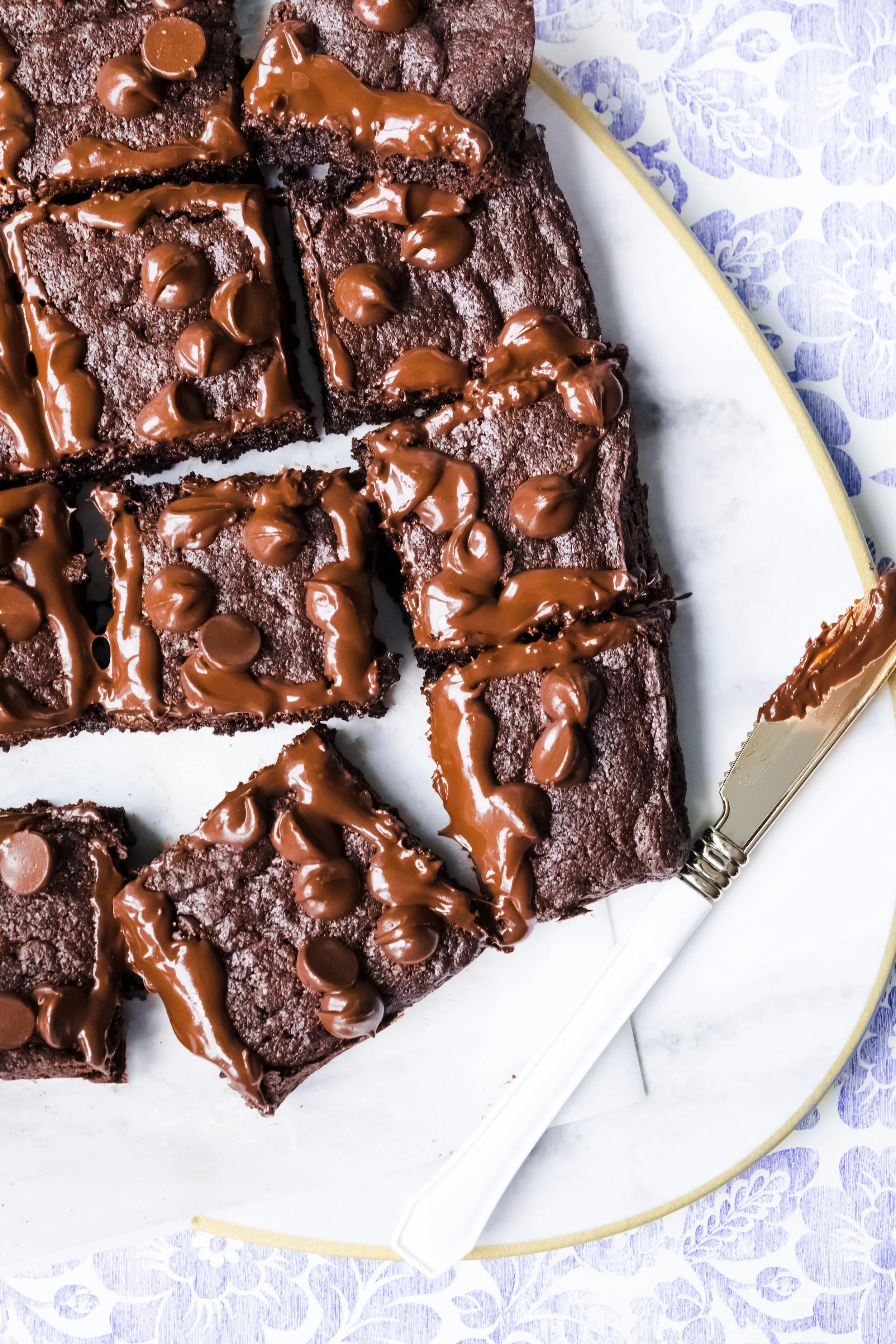 Fudgy Quinoa Flour Brownies