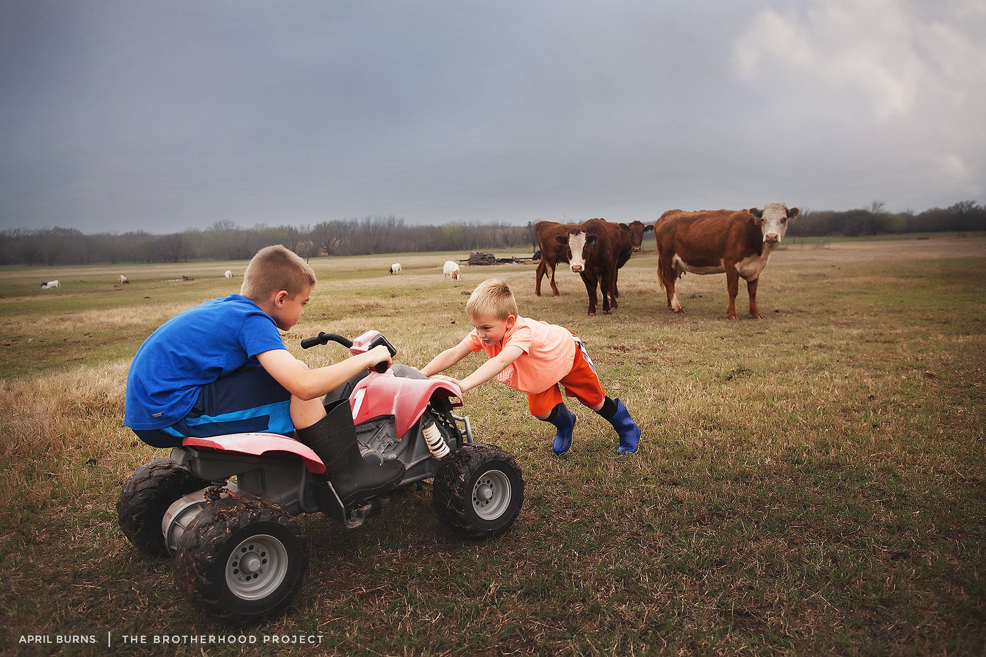 This place where we live is more than I could have ever asked for. I enjoy sitting in the pasture surrounded by the cows listening to them graze. I love sitting on the back porch watching the two of you fight over the four wheeler, or the baseball bat, or.. ok everything...that’s not my point. I enjoy our special place in our little house on top of the hill with our animals and beauty all around us. I do love all of those things, but this place isn’t my home. You are my home, the two of you and your Daddy are my home. I love your hugs, your “I love you Momma’s” and playing ice cream shop on the porch. My life would never me the same without you and I don’t think that I would ever be “at home”. Love you both more than I could ever put into words.