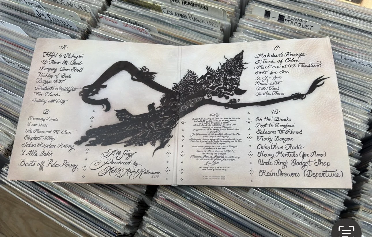 Gatefold design for “Field Research Vol. 1”