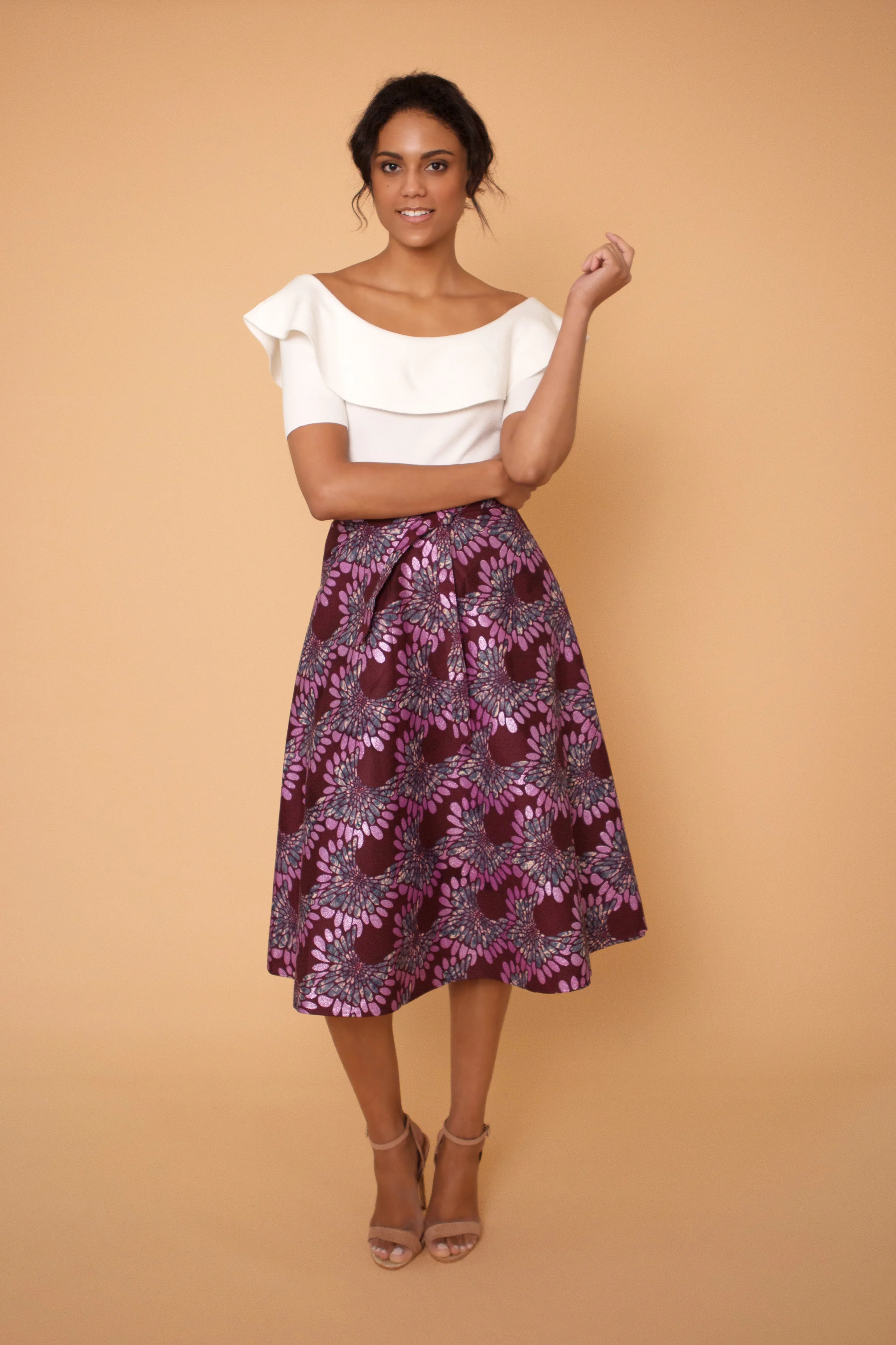 Angel Wings Wrap Skirt