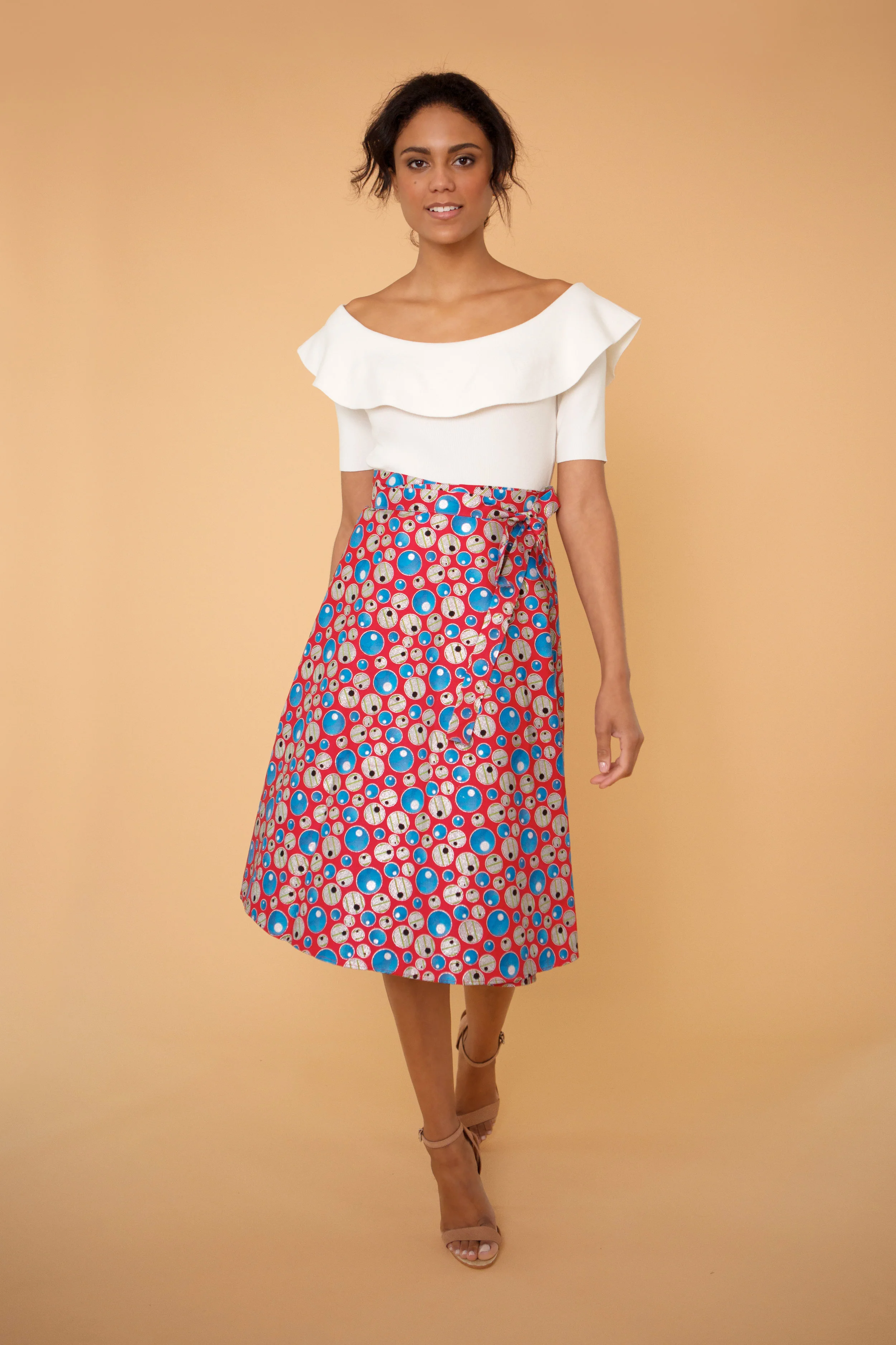 Ballin' for You Wrap Skirt