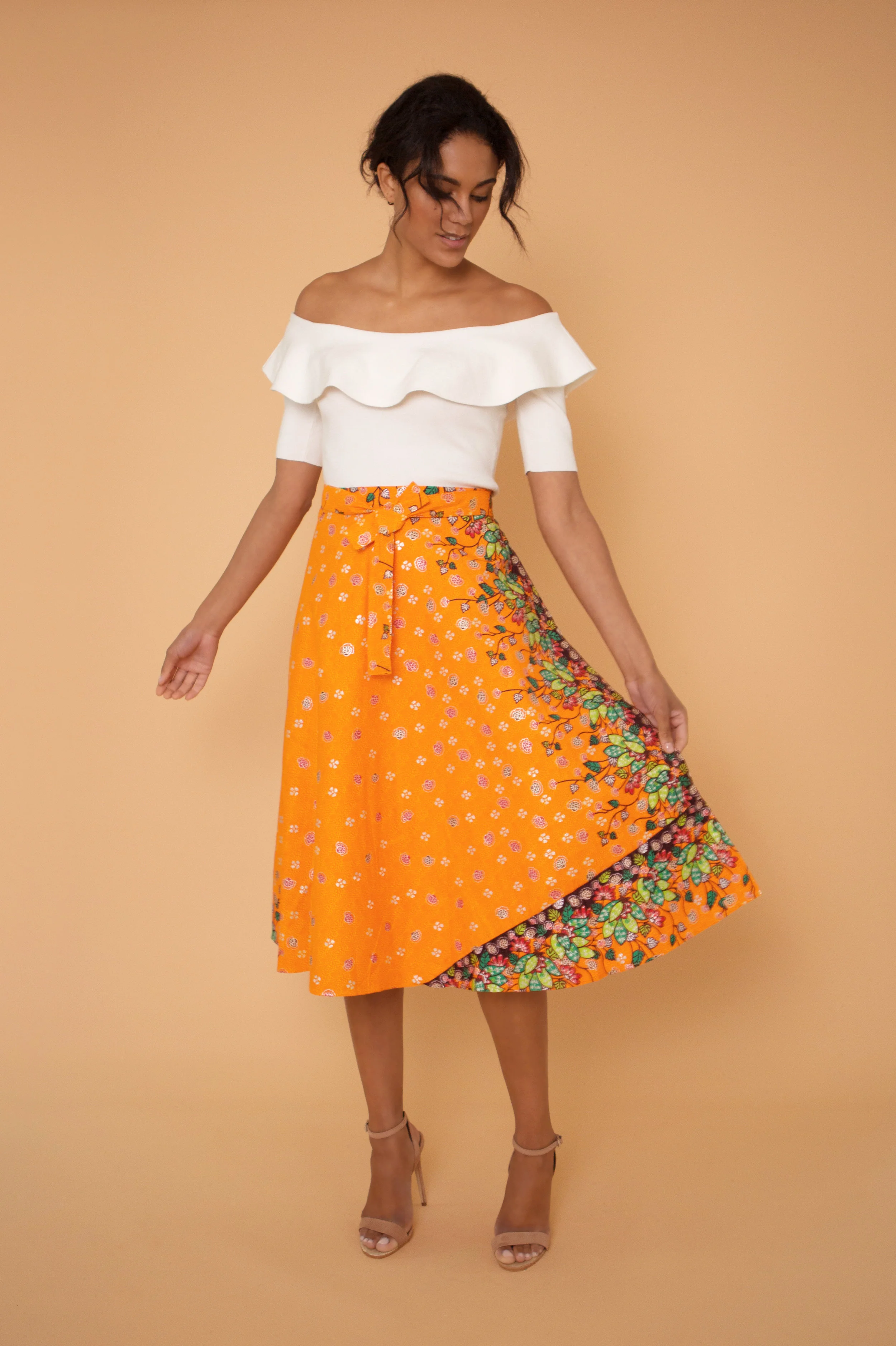 Harvest Cornucopia Wrap Skirt