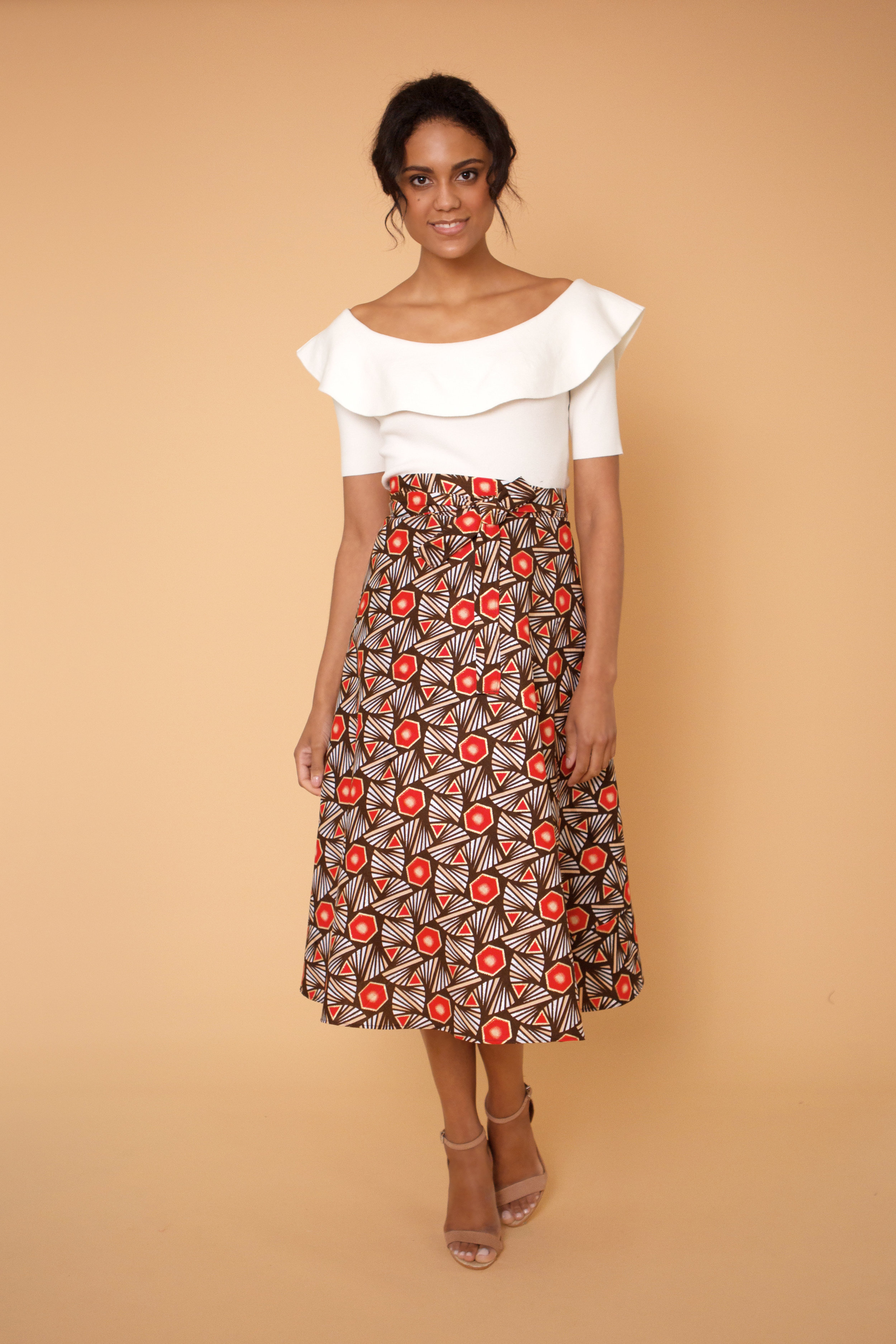 Twin Flames Wrap Skirt