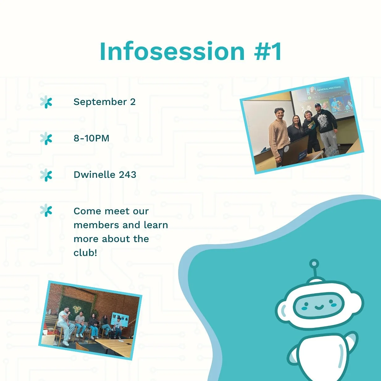 Come out to Dwinelle 243 tomorrow for our first infosession! We’ll be going over our mission, committees, and sites. There will be an opportunity at the end to speak to our members, so stick around so we can get to know you 🩵 See you soon!
