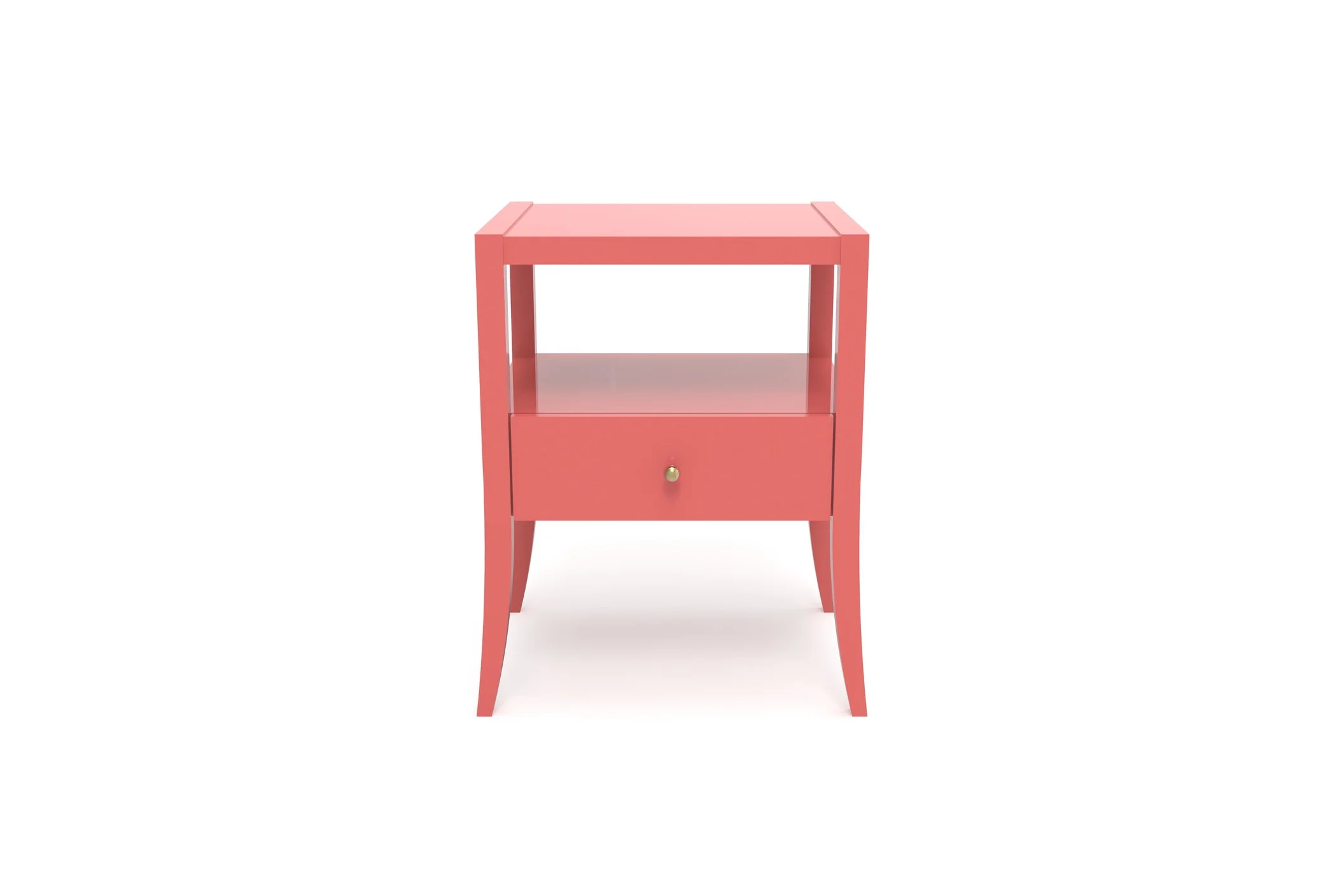 Mott Side Table - Small, Center Drawer