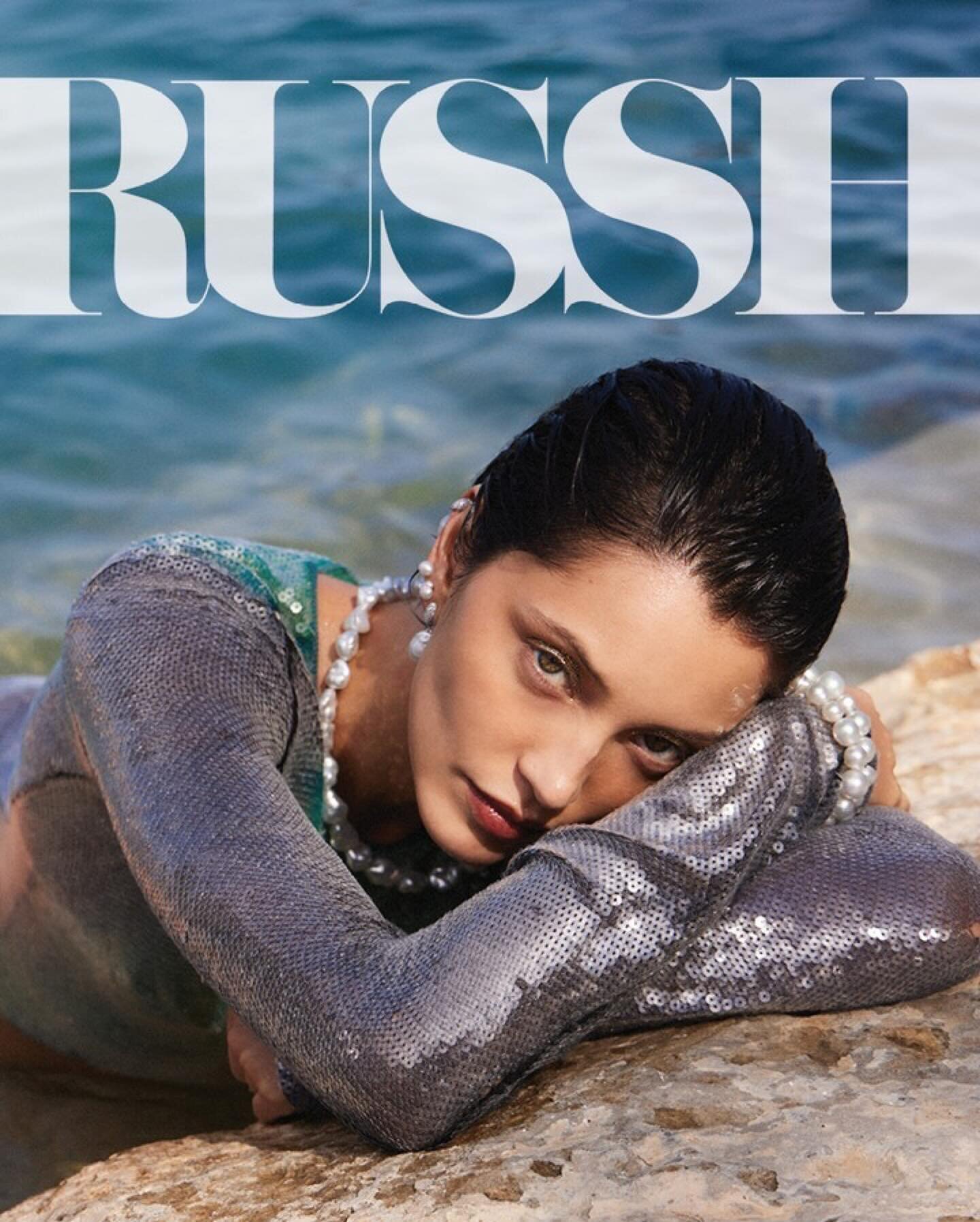 @meljarnson stars on the digital cover for @russhmagazine wearing @paspaleypearls &lsquo;Moonlight&rsquo; collection

.

&ldquo;At the start, especially for acting, there&rsquo;s going to be a lot of doubt. I felt insecure about that, but then I real