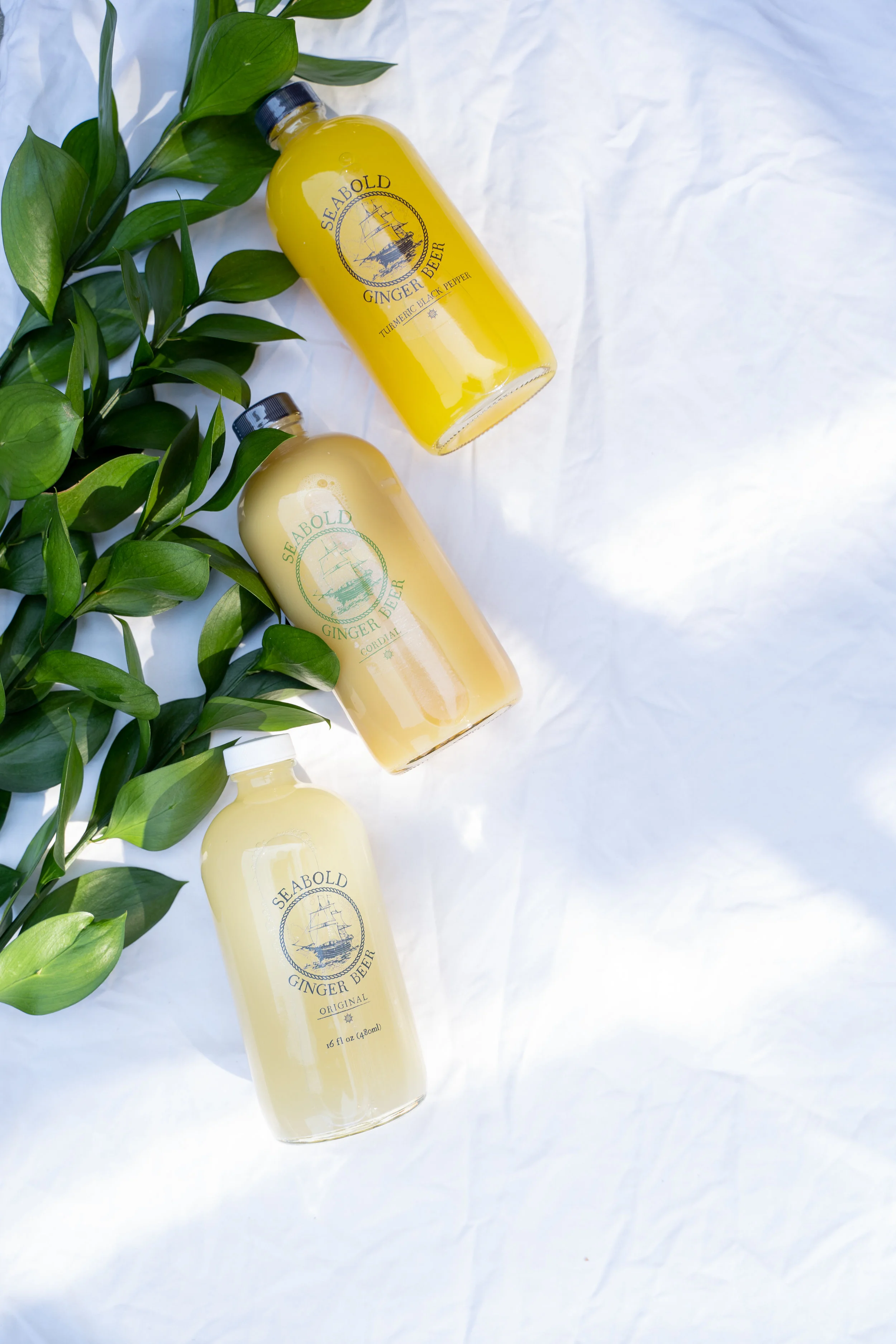 Seabold Ginger Beer Flat Lay