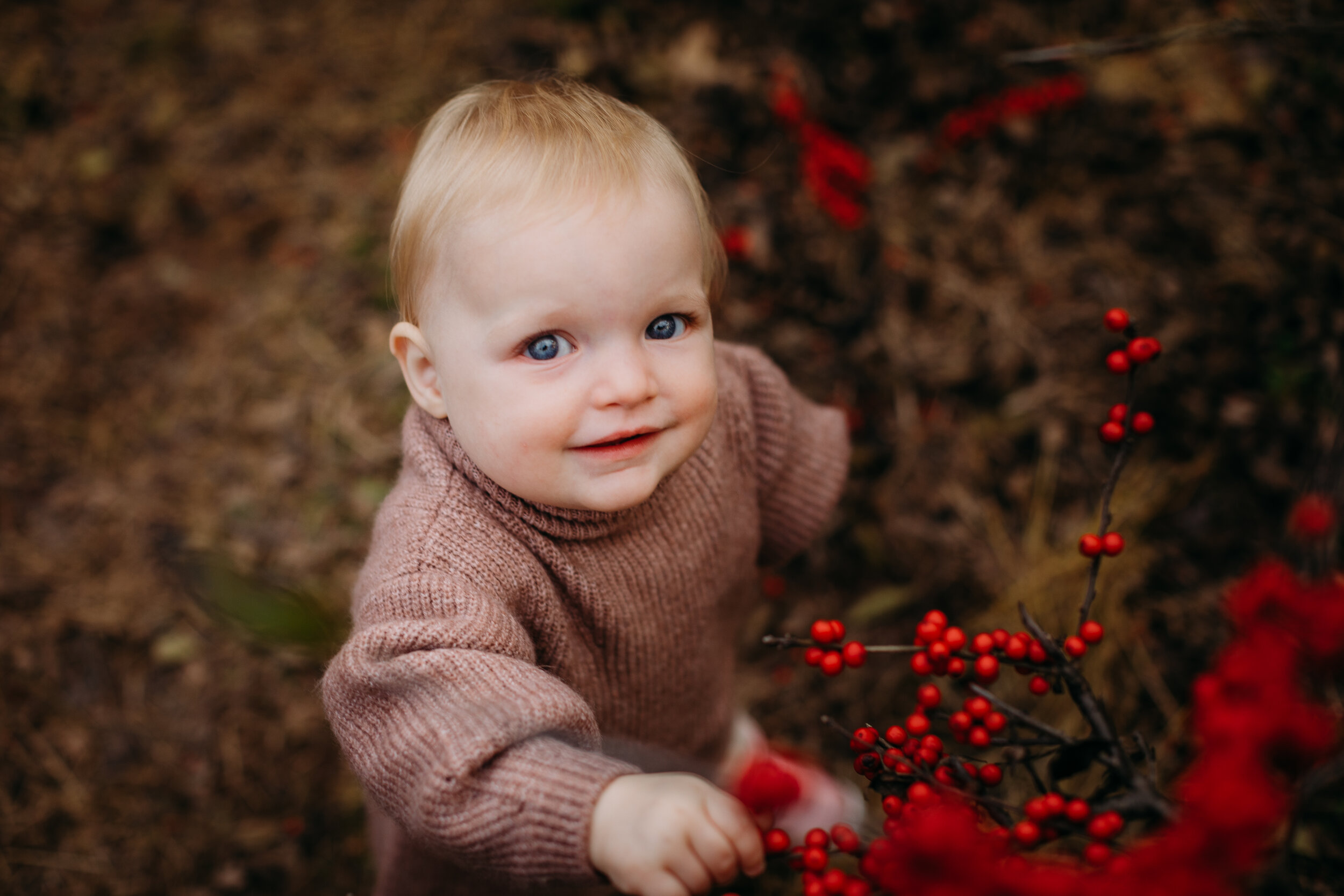 Christmas Tree Farm Mini Session in Bucks County, PA _ Desiree Hoelzle Photography