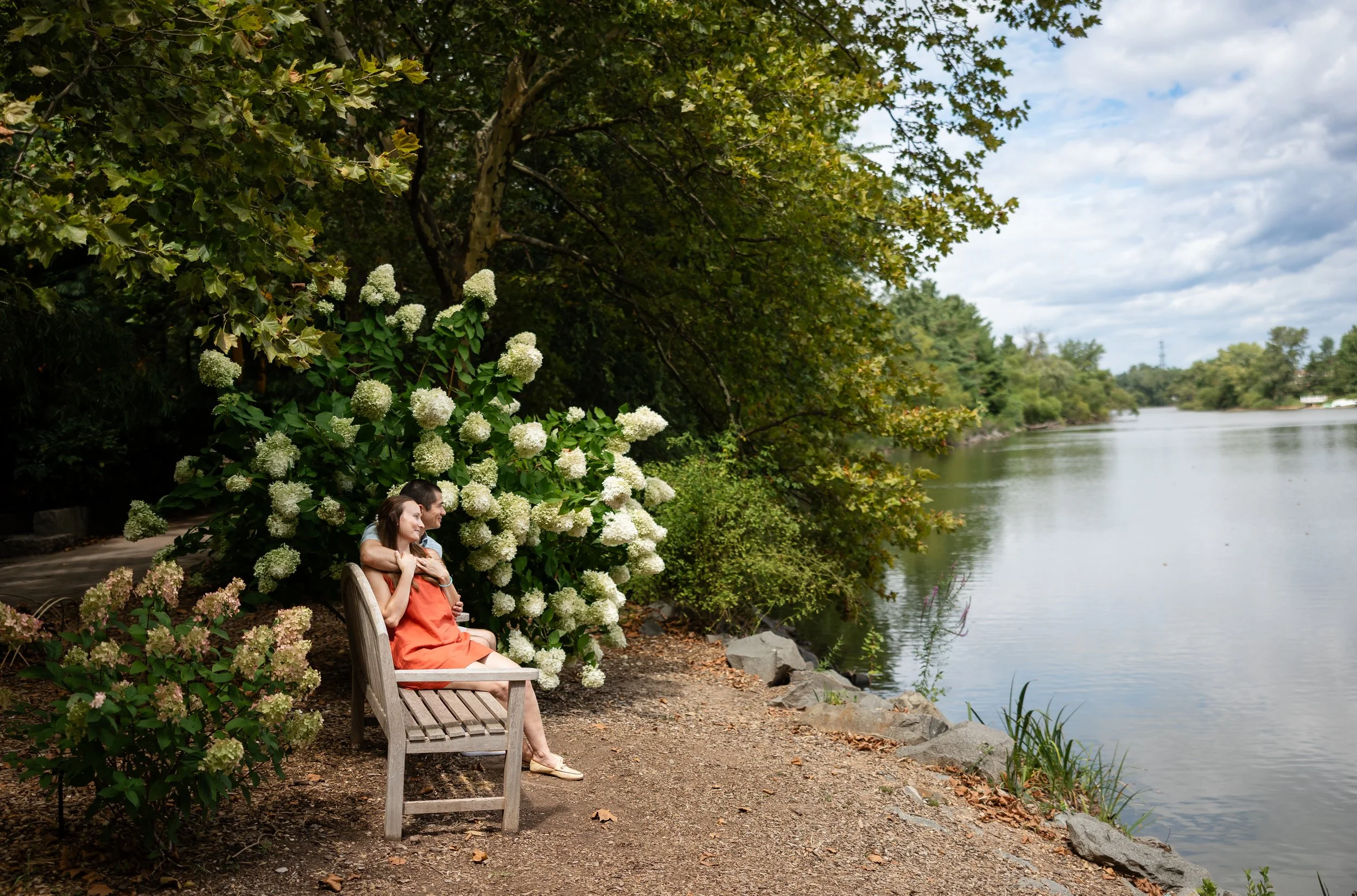 Grounds for Sculpture Engagement Photographers _ Desiree Hoelzle Photography