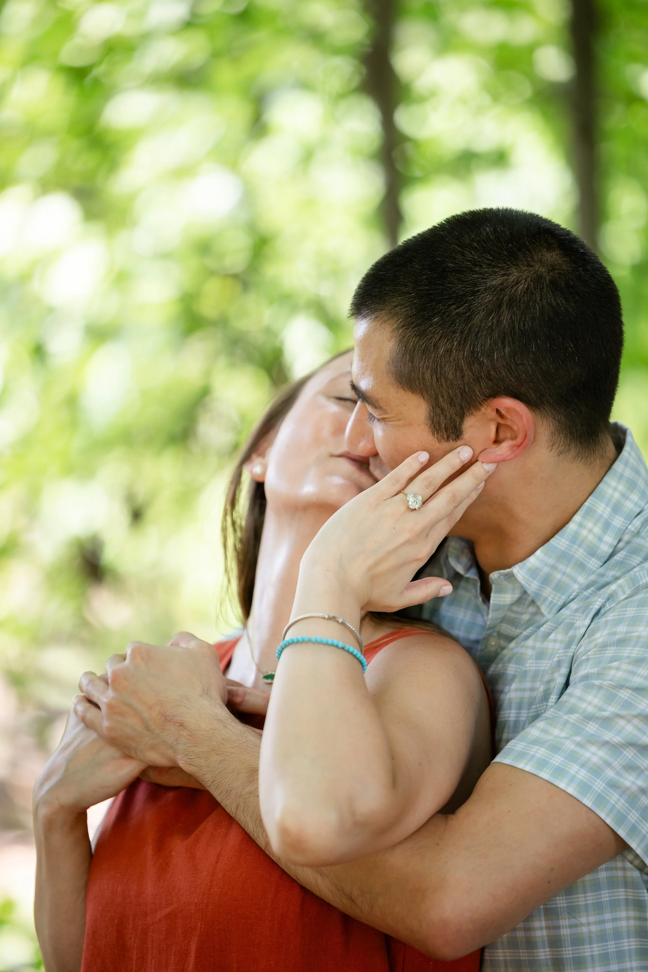 Grounds for Sculpture Engagement Photography Session _ Desiree Hoelzle Photography
