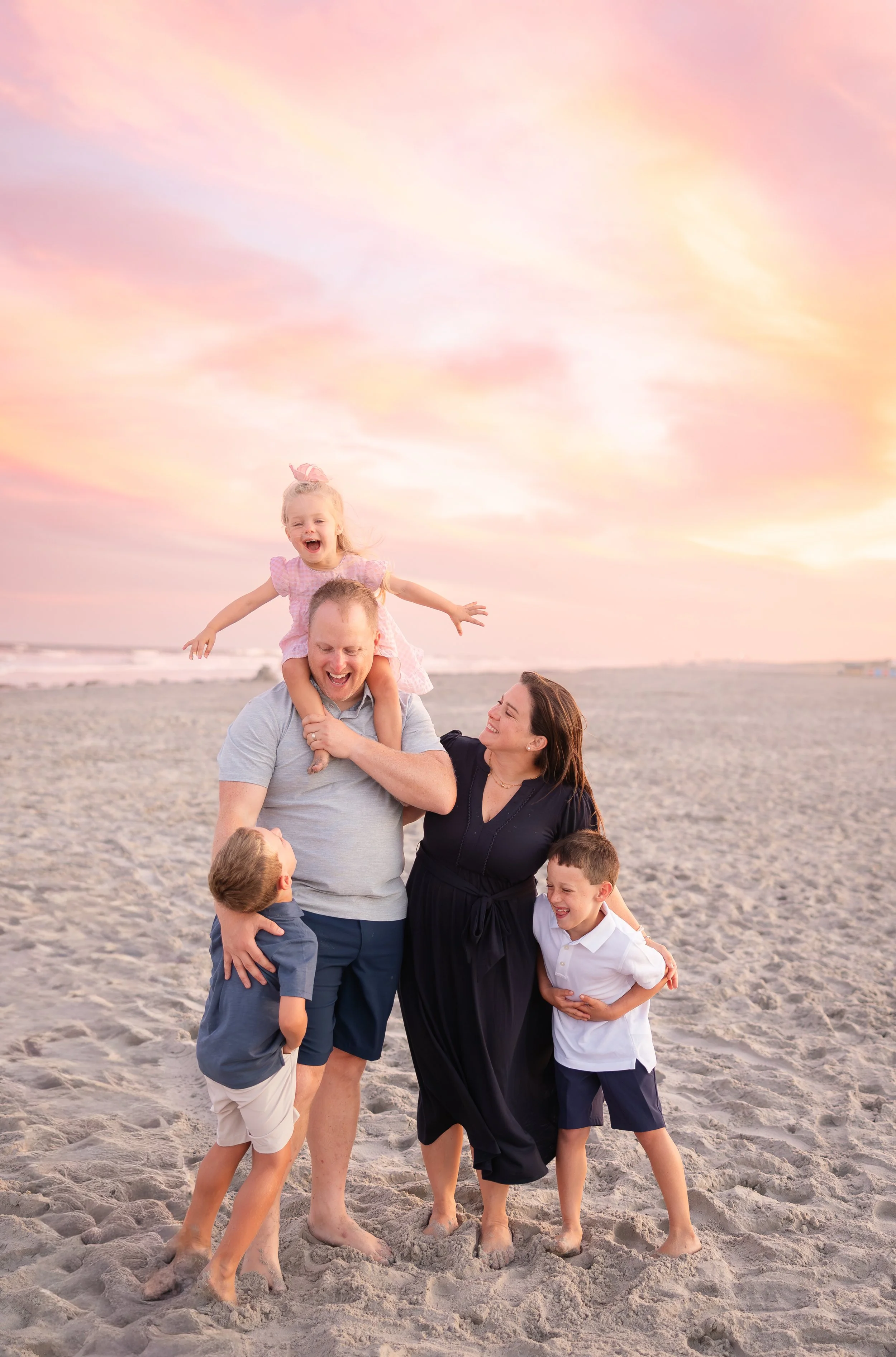 Wildwood Family Photography Sunset Session