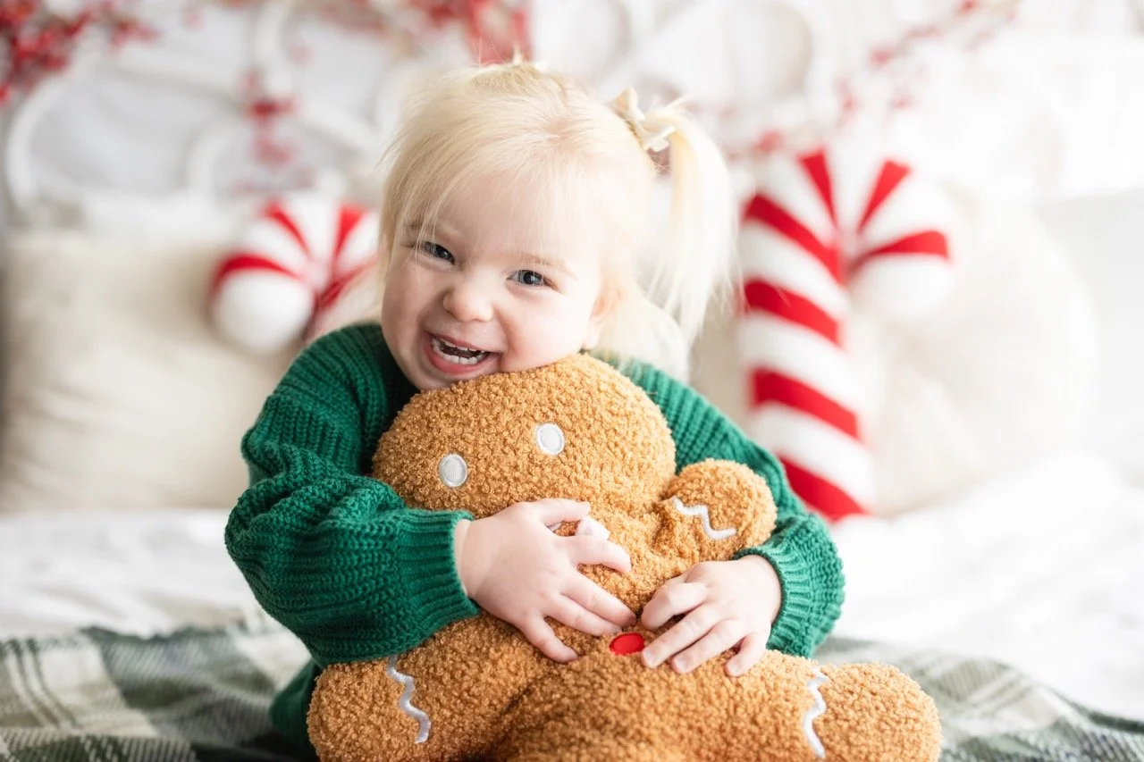 Bucks County Best Children's Holiday Mini Session Studio Photographer