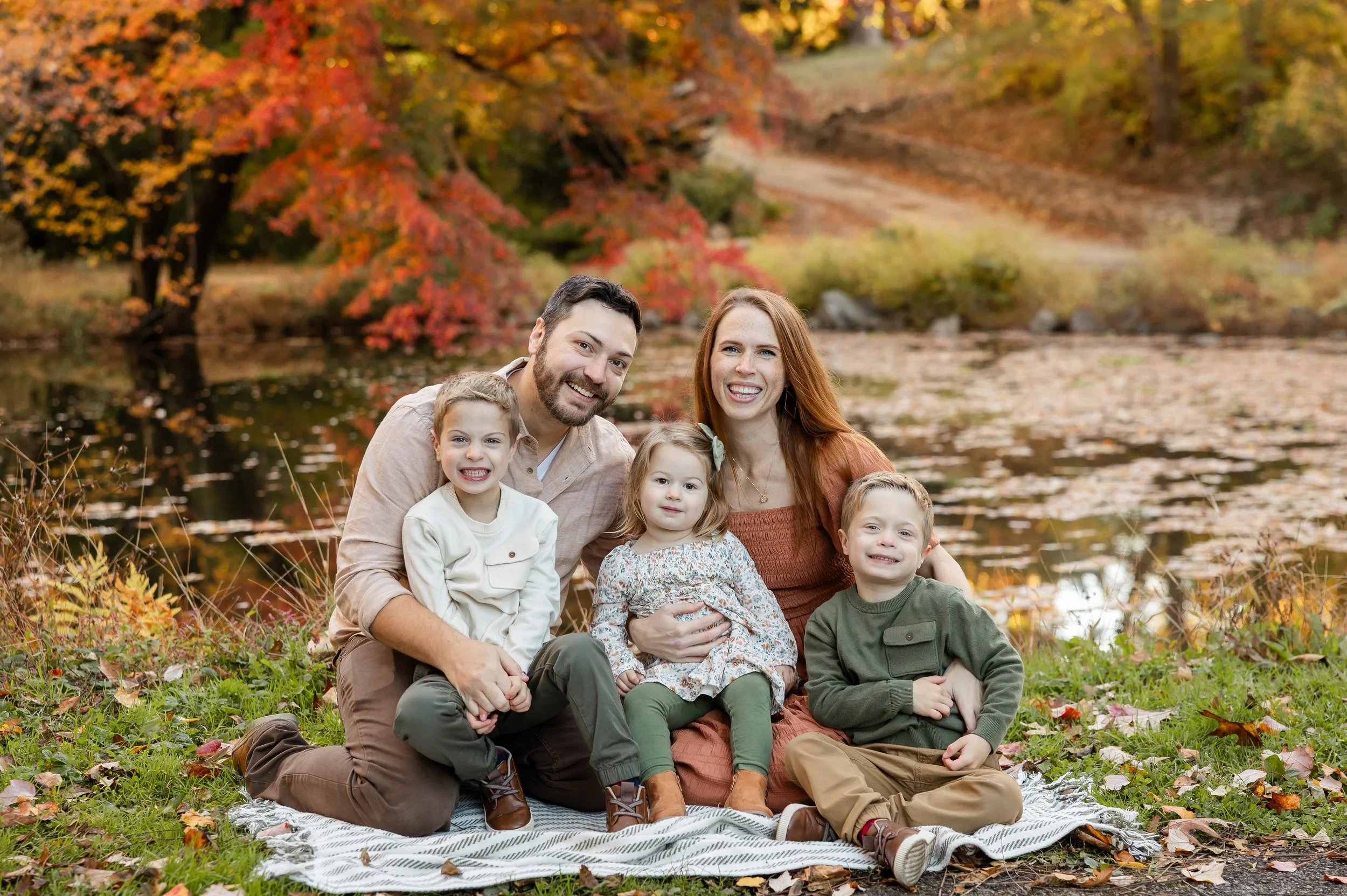 Bucks county Fall Family Photos
