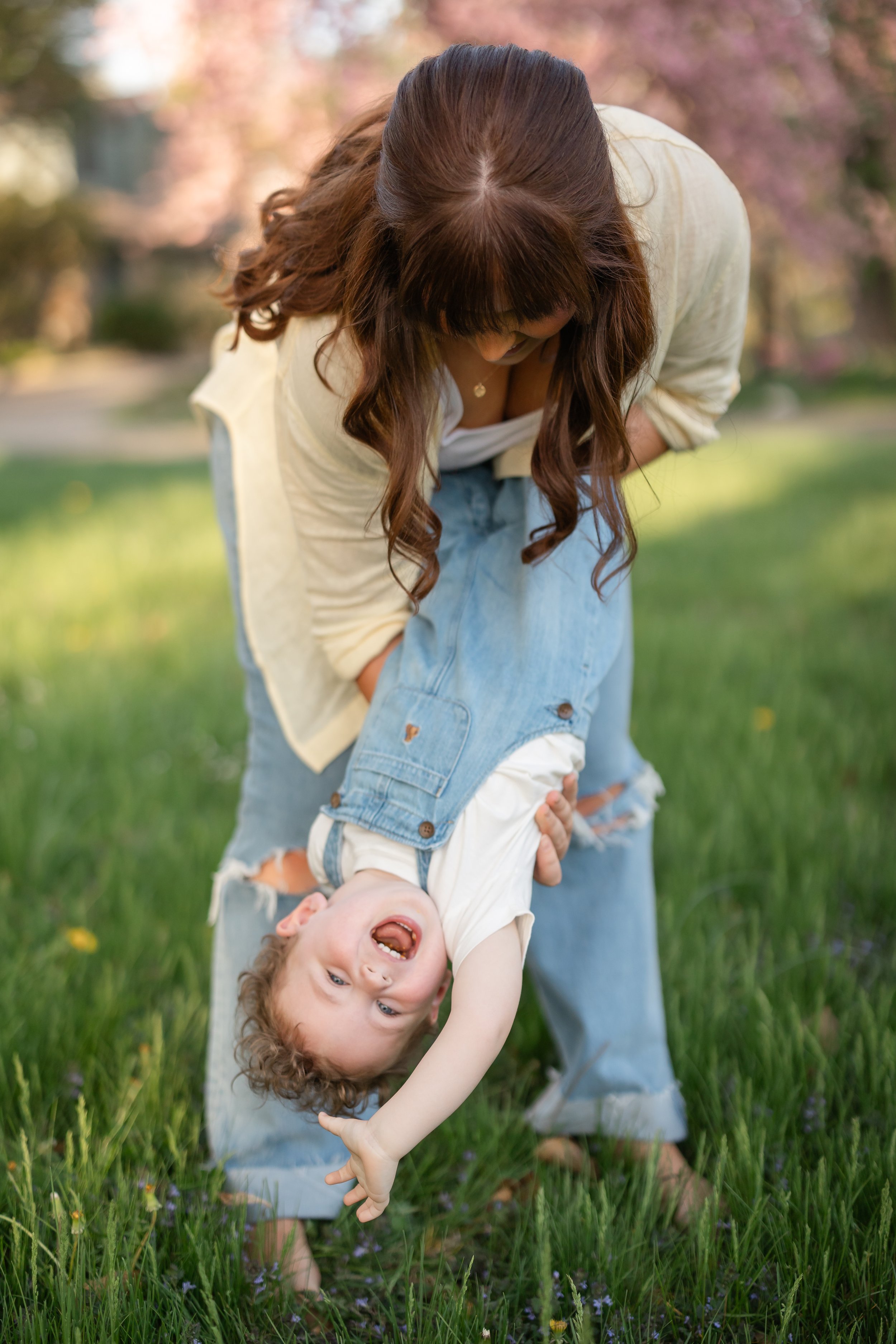 Mother and Son Fun Family Photography