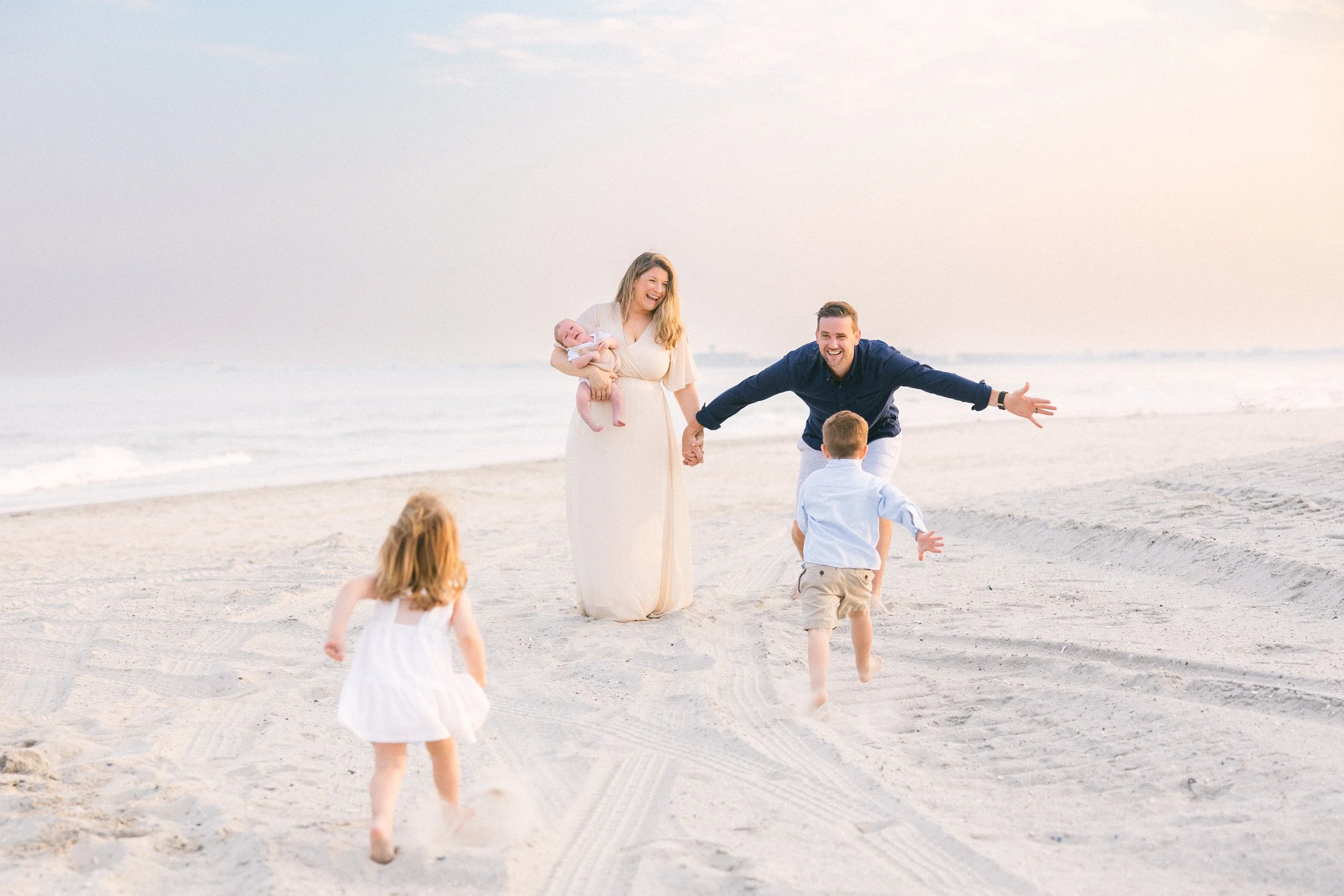 Family Beach Photo Session in Stone Harbor NJ