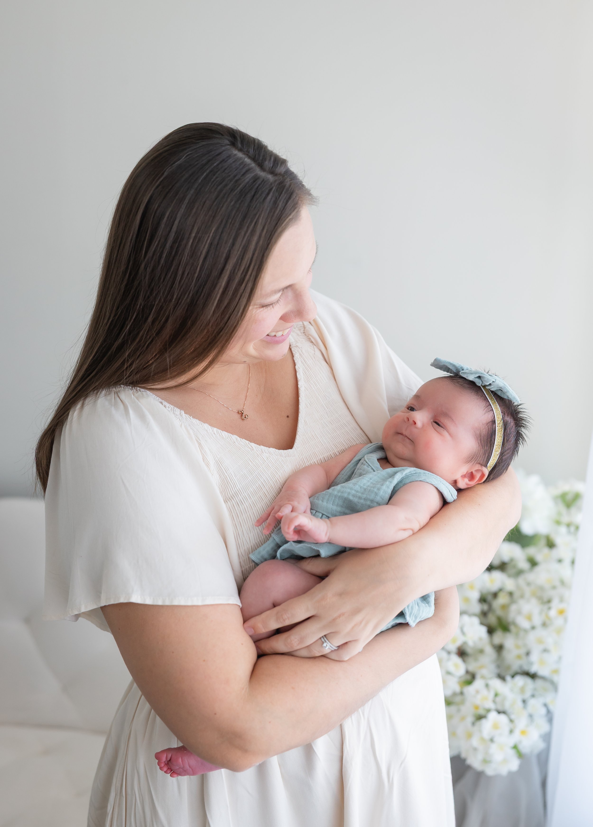 New Hope PA newborn photographer session studio