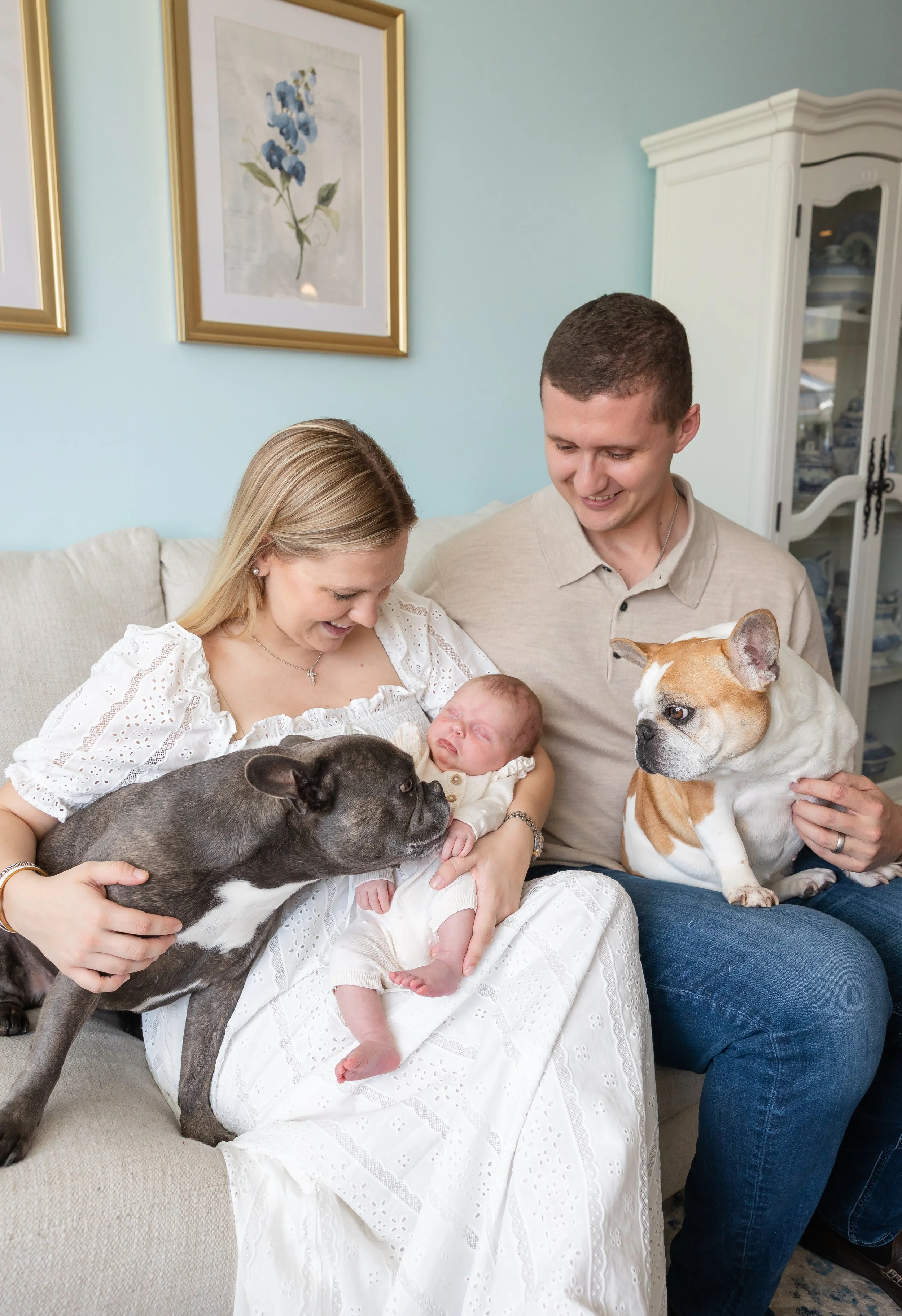 Yardley PA At Home Newborn Photography Session