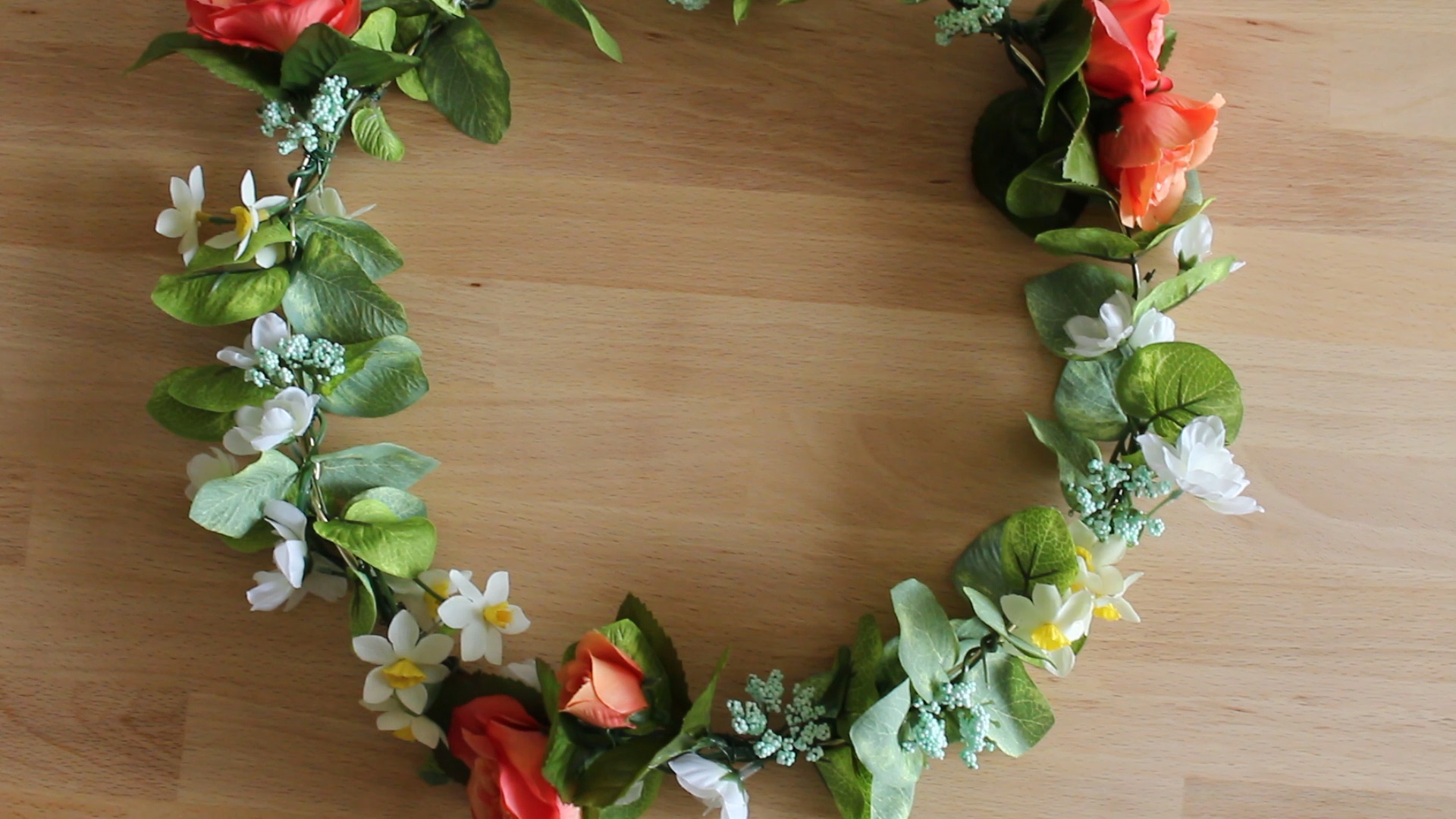 DIY Spring Flower Wreath — Entertain the Idea