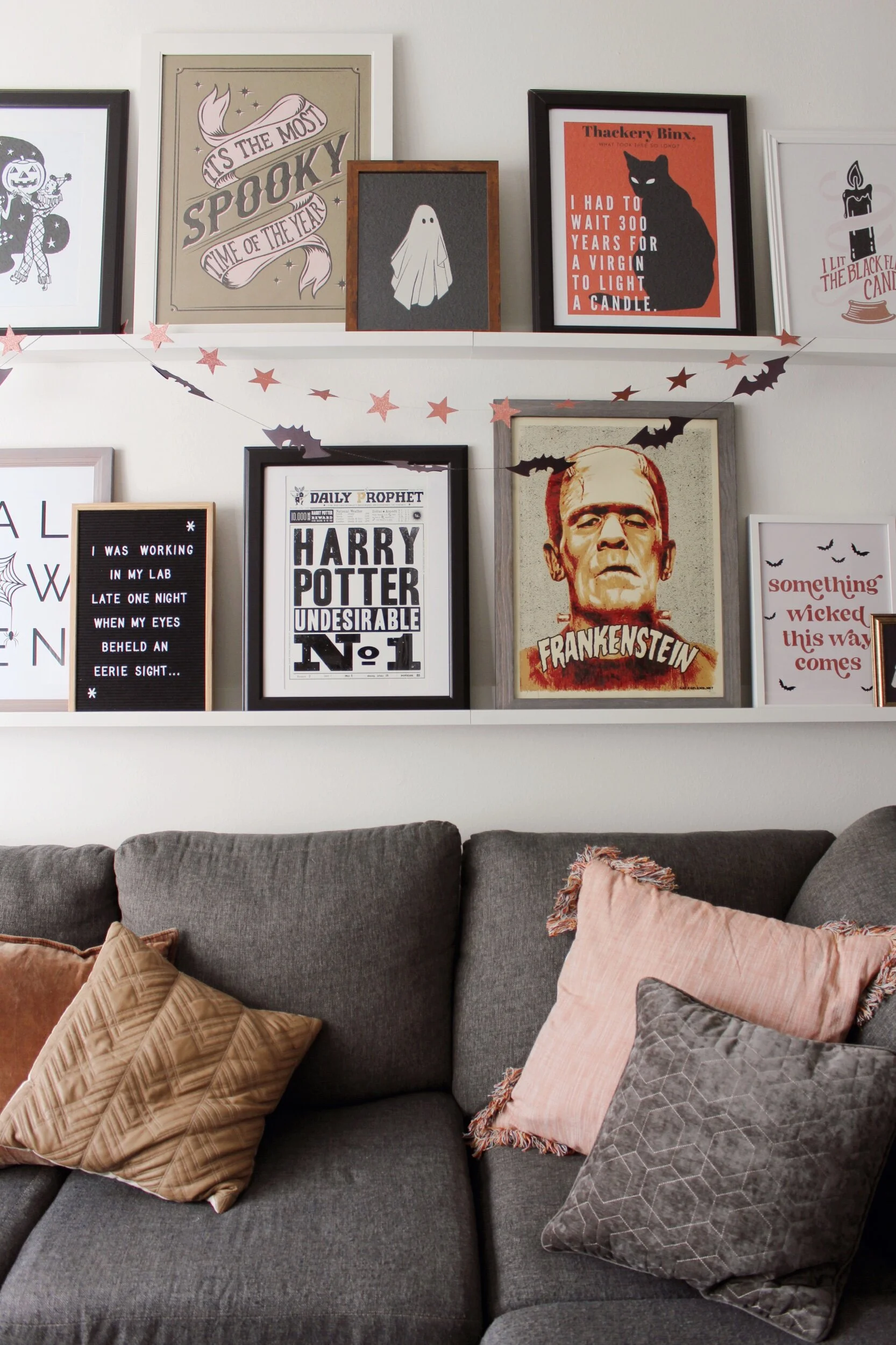 Halloween Gallery Wall