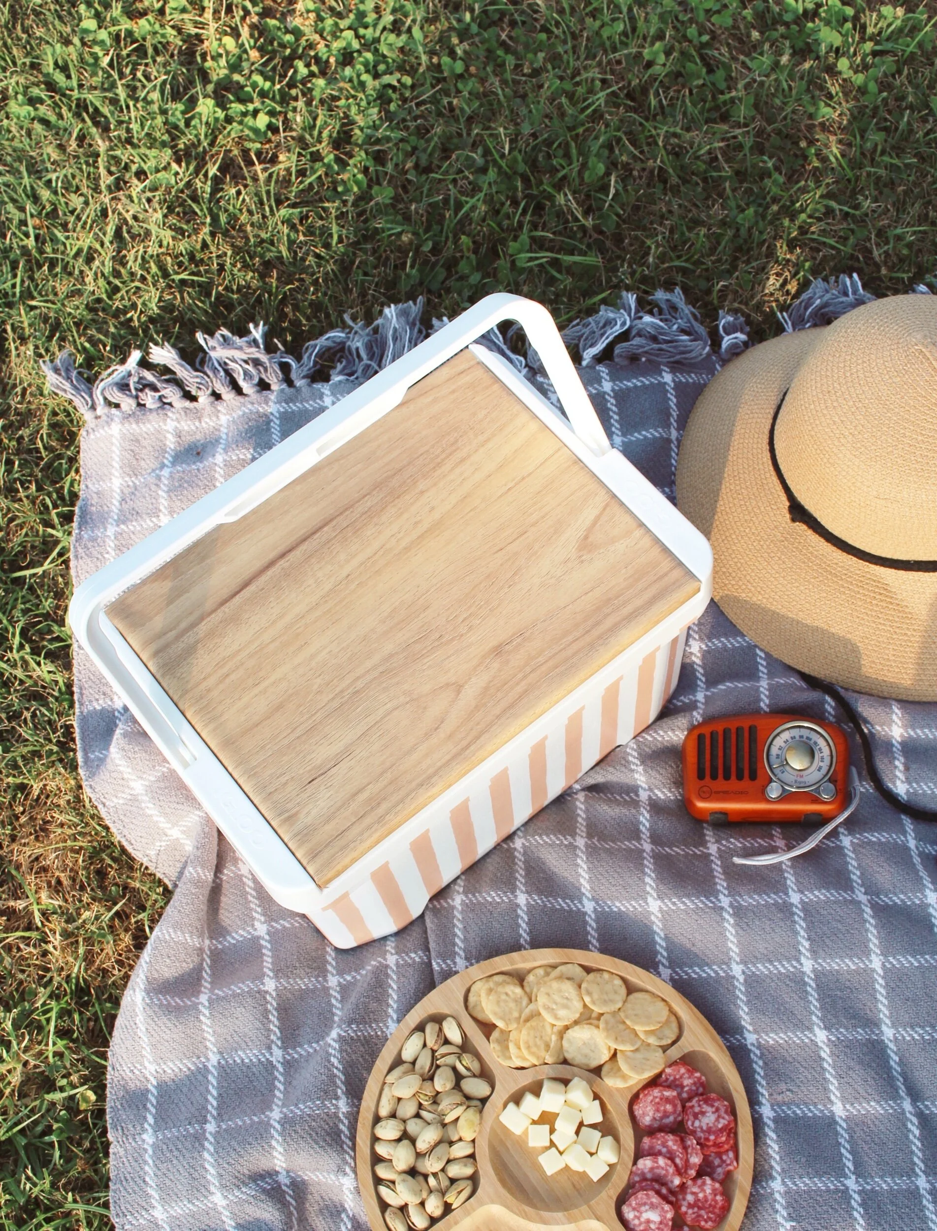 DIY Picnic Cooler Makeover