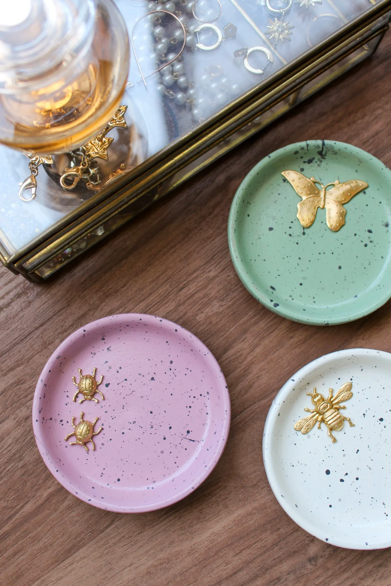 Splatter Paint Trinket Dish