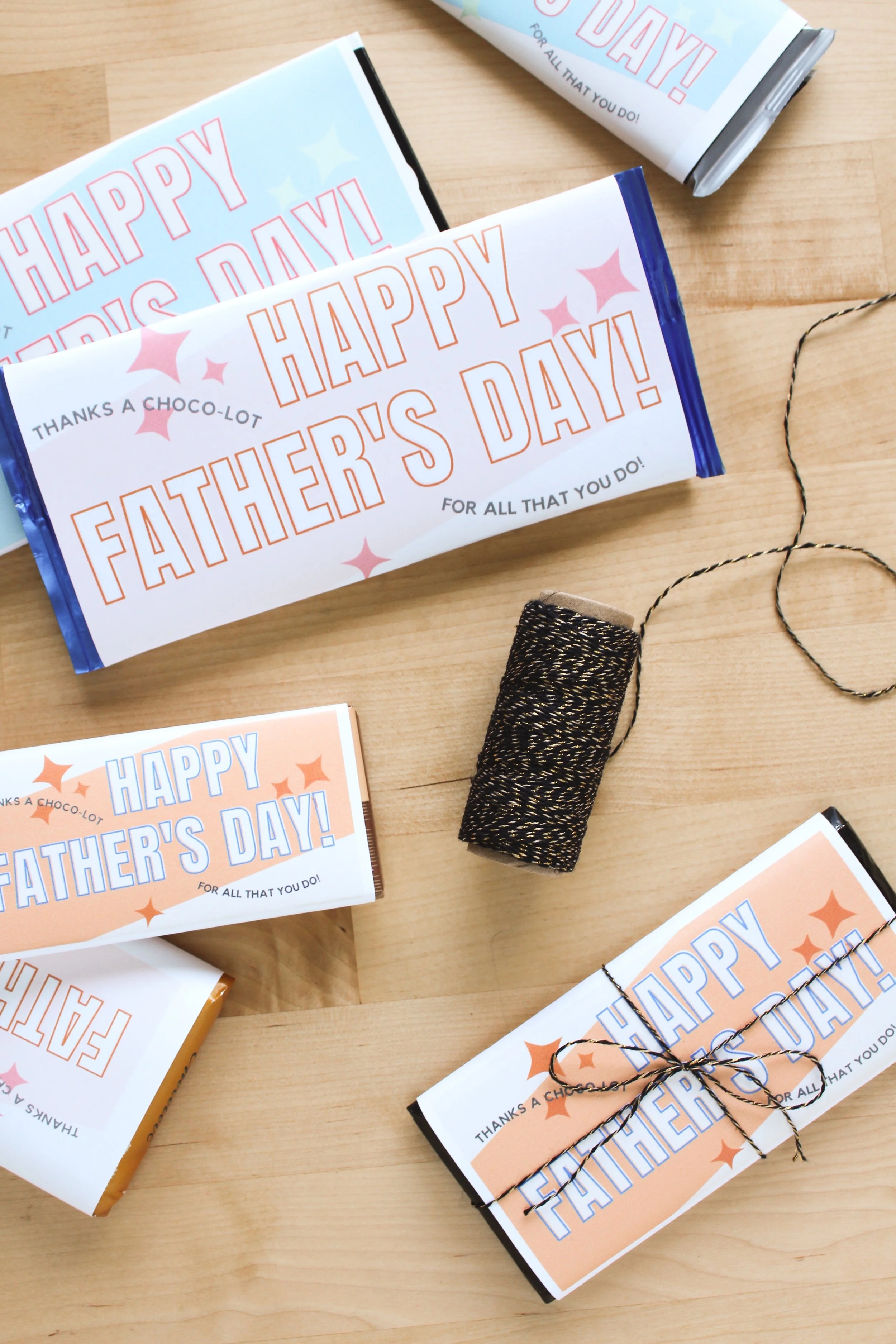 Chocolate Father’s Day Gift Idea (&amp; Printable!)