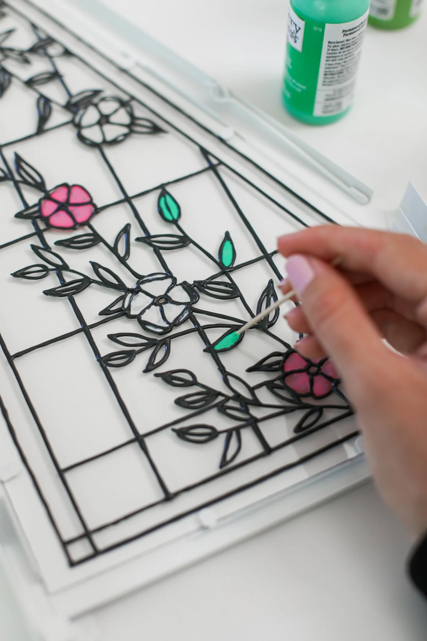 Make a Stained Glass Greenhouse with the IKEA AKERBAR — Entertain the Idea