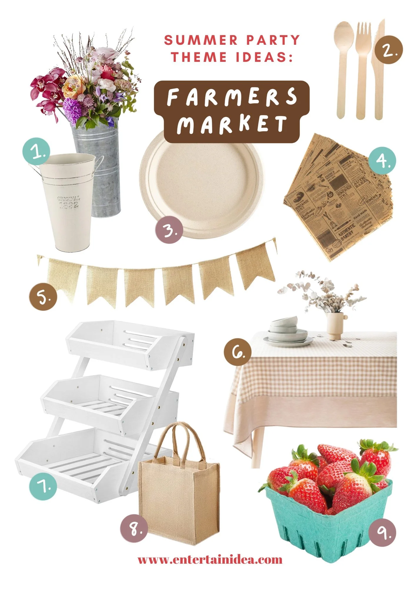 5 Summer Party Theme Ideas (For Your Next Girls Night or Dinner Party