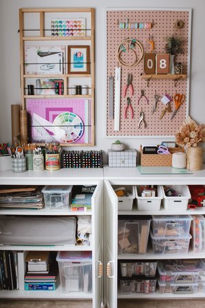 10 Tips for Organizing Craft Supplies — Entertain the Idea