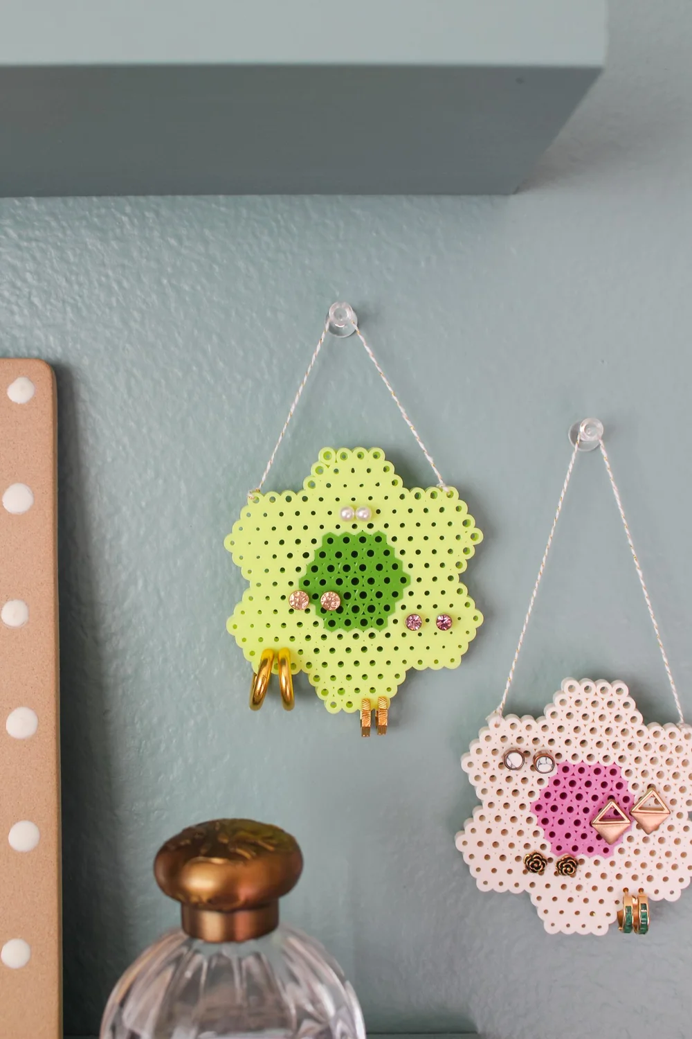 Perler Bead Earring Holder — Entertain the Idea
