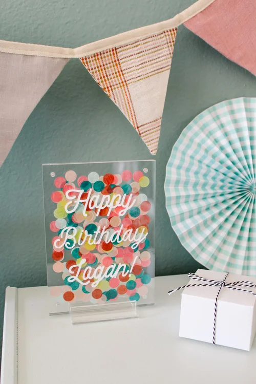 Easy DIY Birthday Message Board — Entertain the Idea