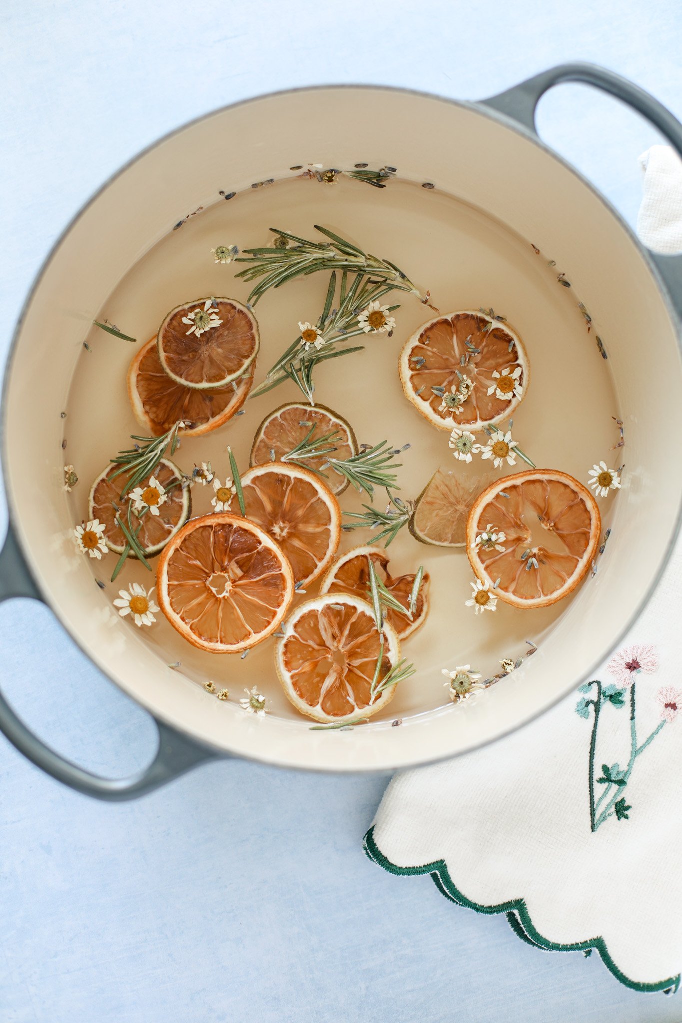 How to make a spring simmer pot potpourri using natural