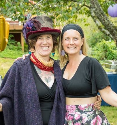 My good friend Sarah who I've known for almost 20 years now. I don't think we even look much older than 20 so I'm not sure how that's possible! ha!